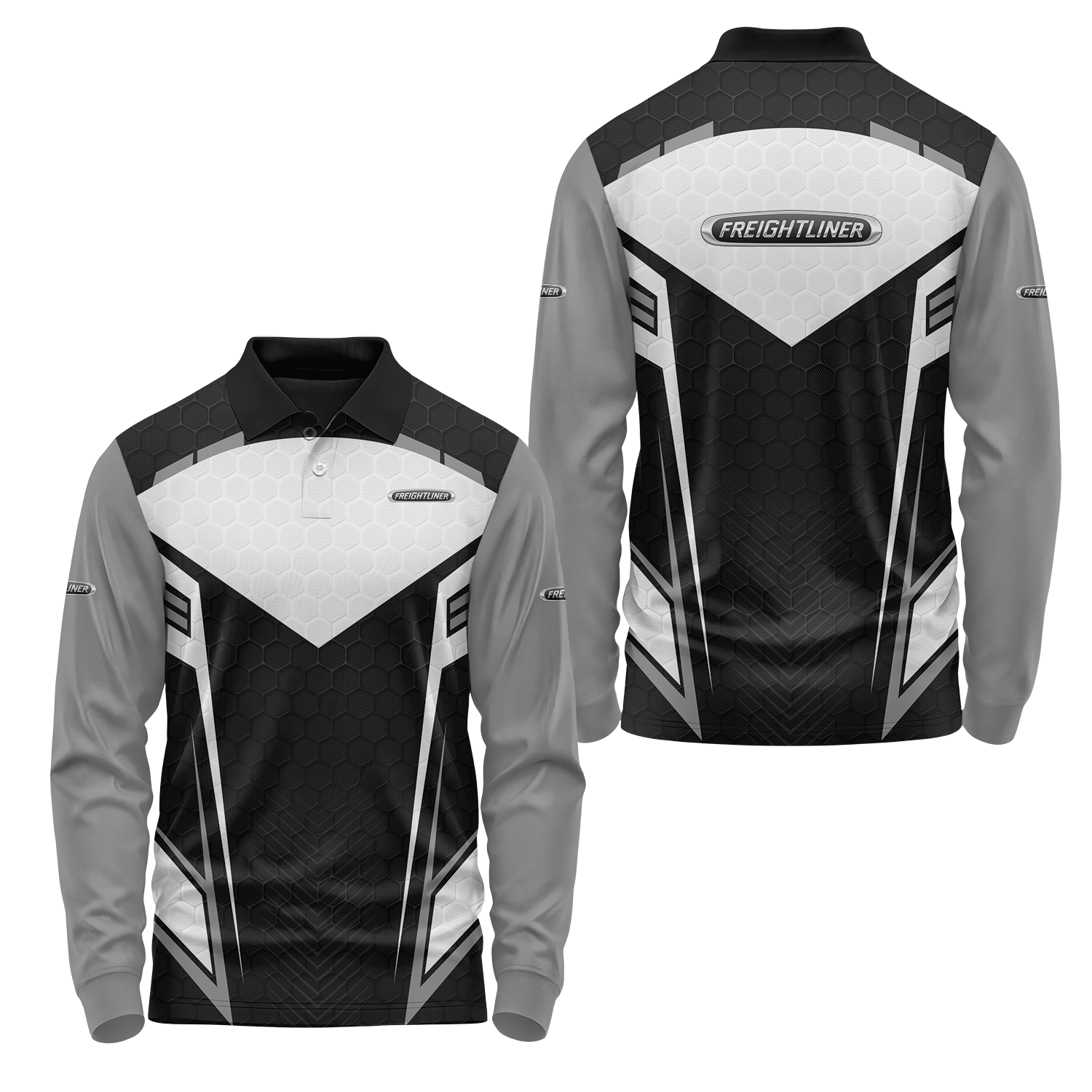 Freightliner Long Sleeve Polo USPL1642