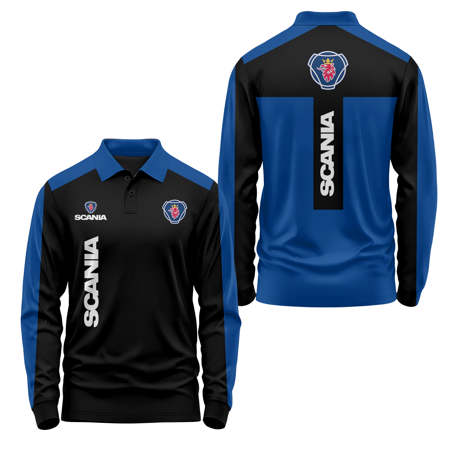 Scania Long Sleeve Polo USPL1639