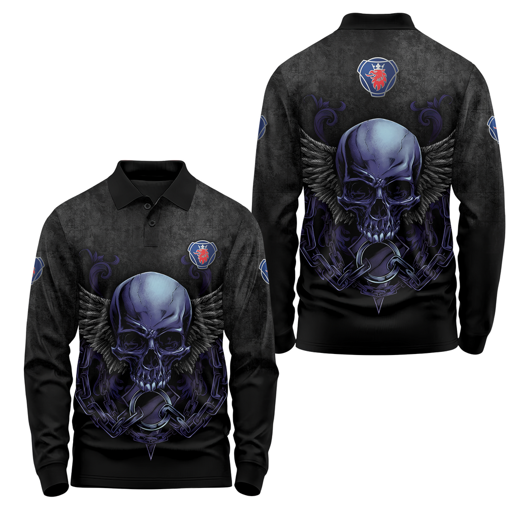 Scania Long Sleeve Polo USPL1614