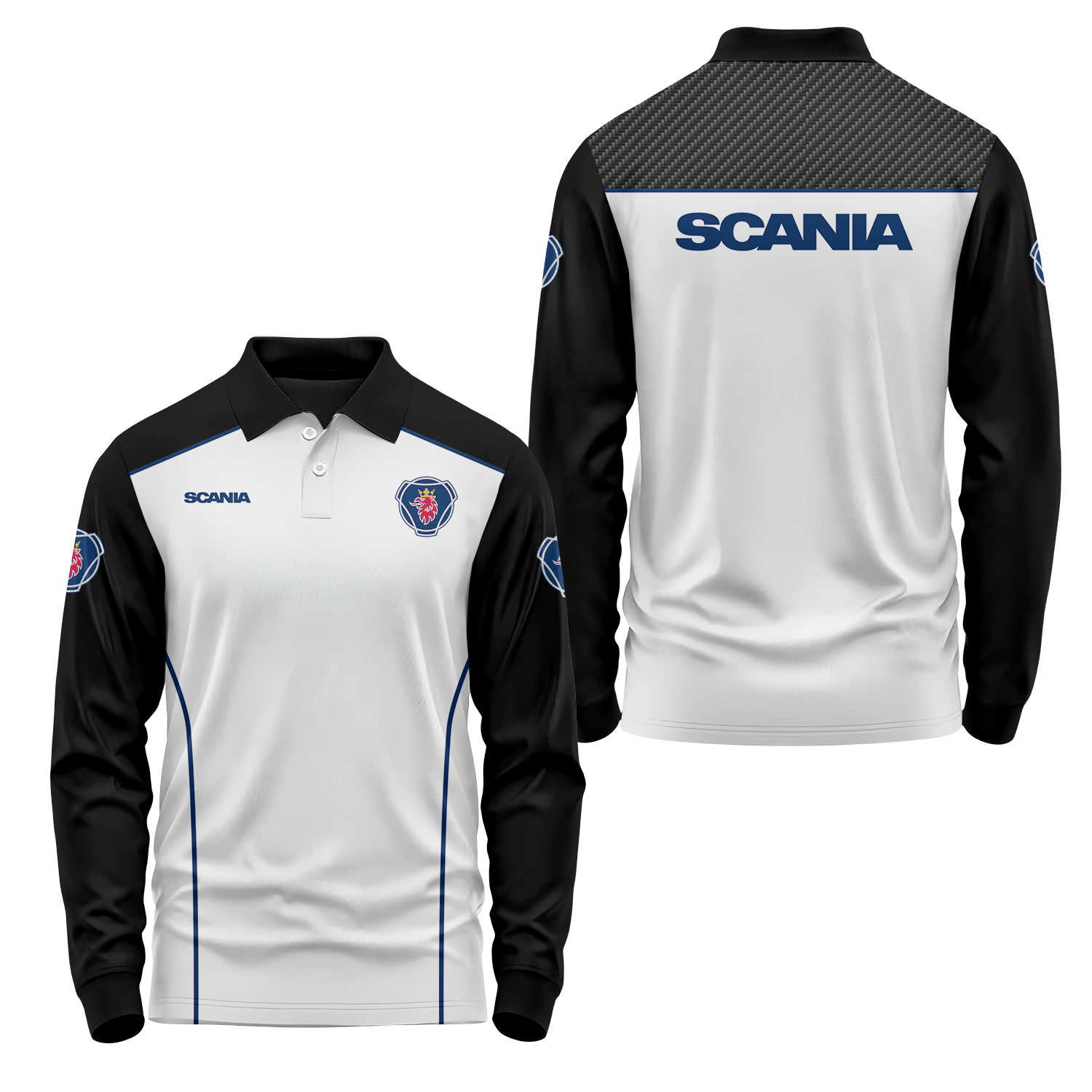 Scania Long Sleeve Polo USPL1631