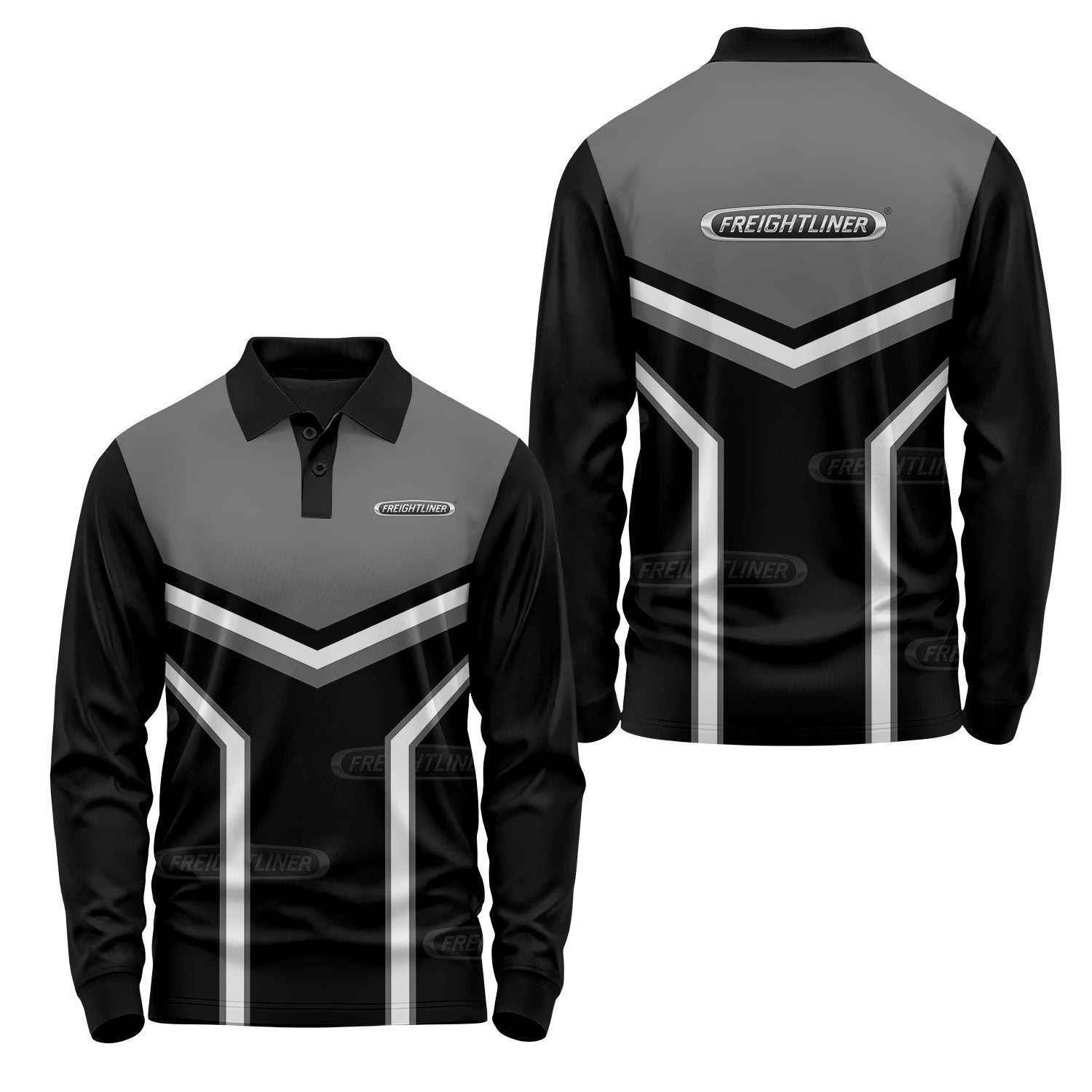 Freightliner Long Sleeve Polo USPL1663