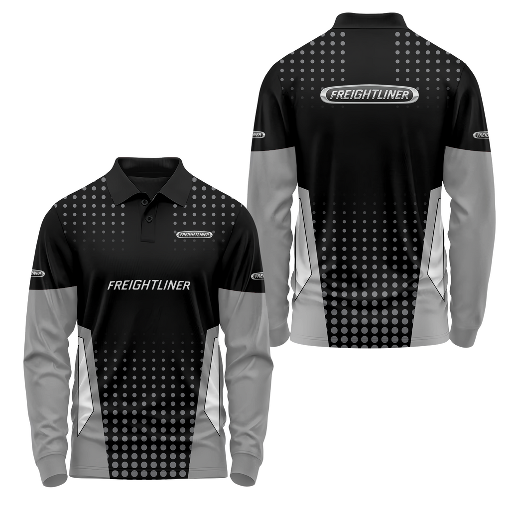 Freightliner Long Sleeve Polo USPL1648