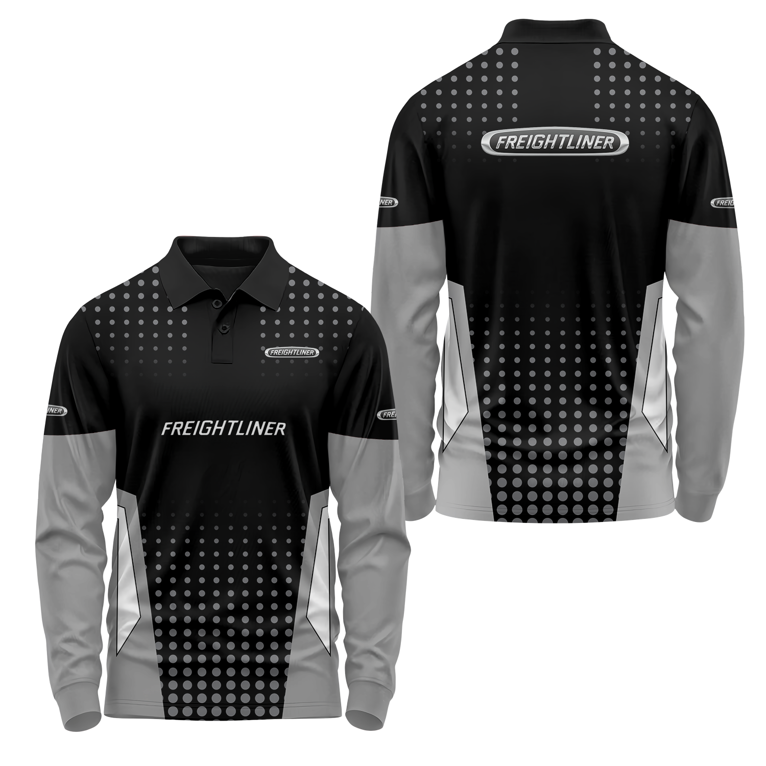 Freightliner Long Sleeve Polo USPL1648