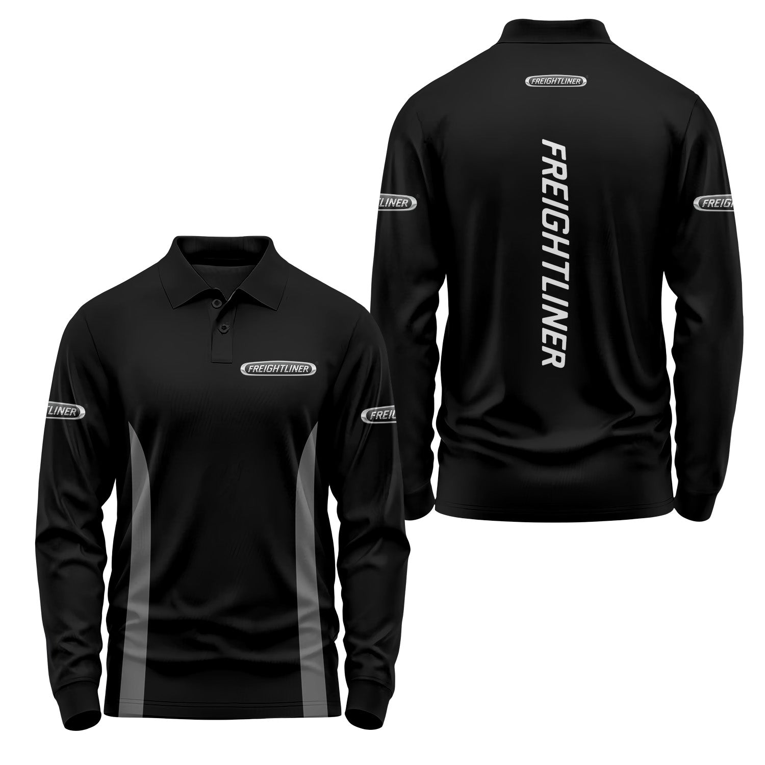 Freightliner Long Sleeve Polo USPL1700
