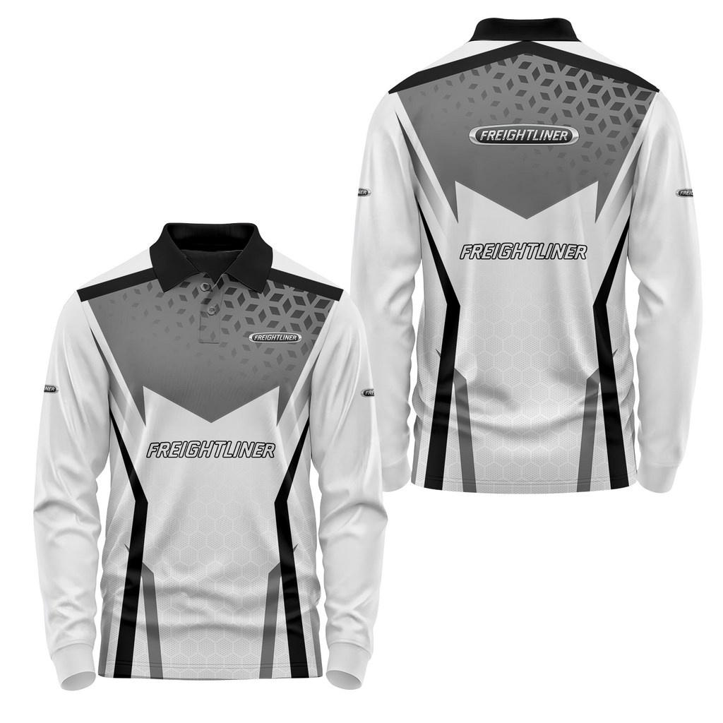 Freightliner Long Sleeve Polo USPL1649