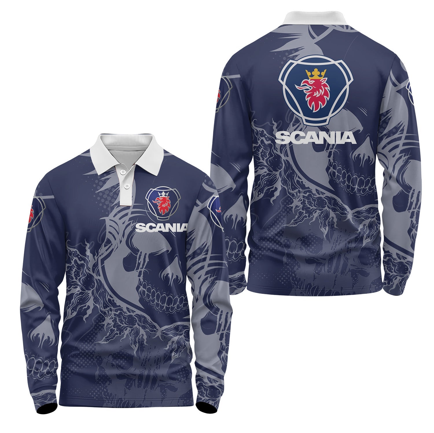 Scania Long Sleeve Polo USPL1602