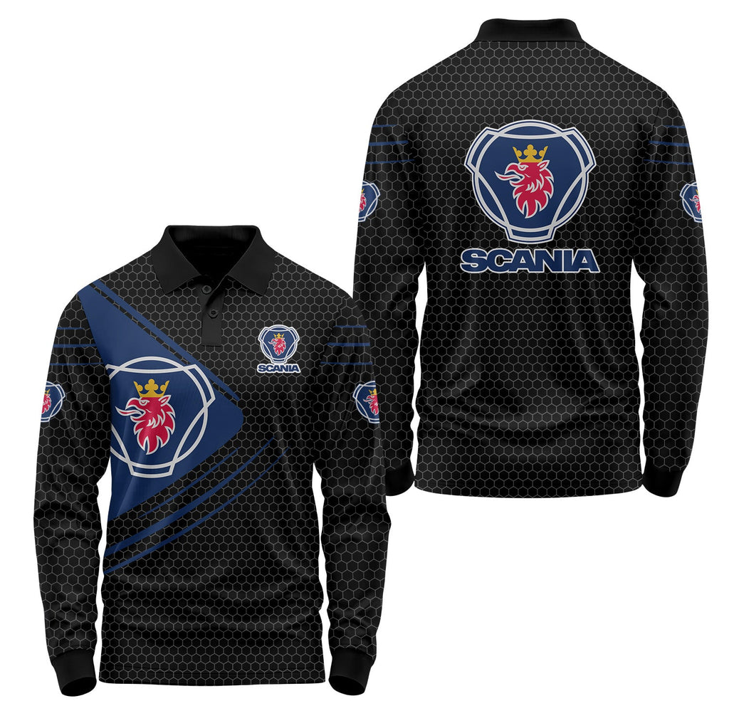 Scania Long Sleeve Polo USPL1601