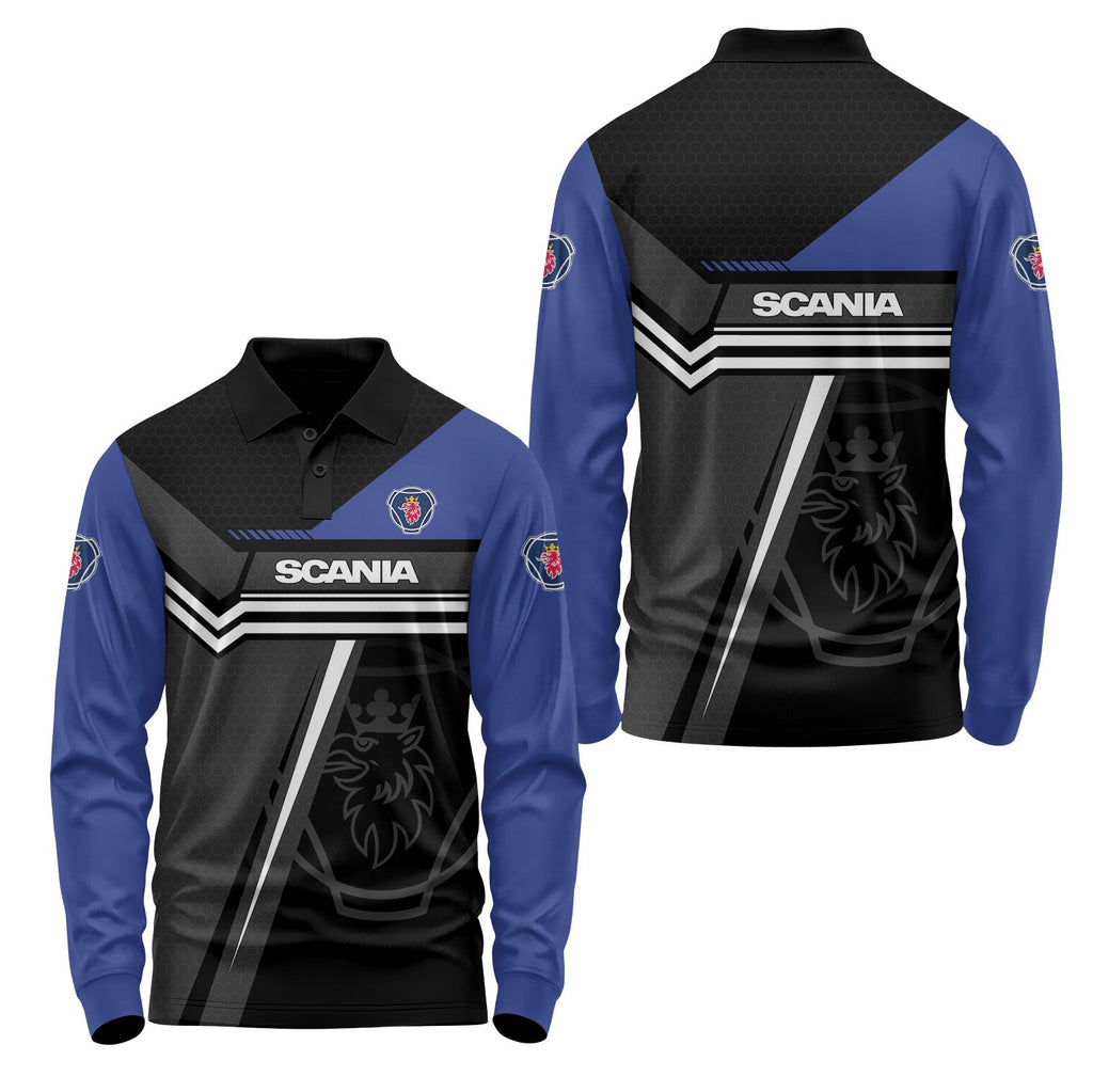 Scania Long Sleeve Polo USPL1620