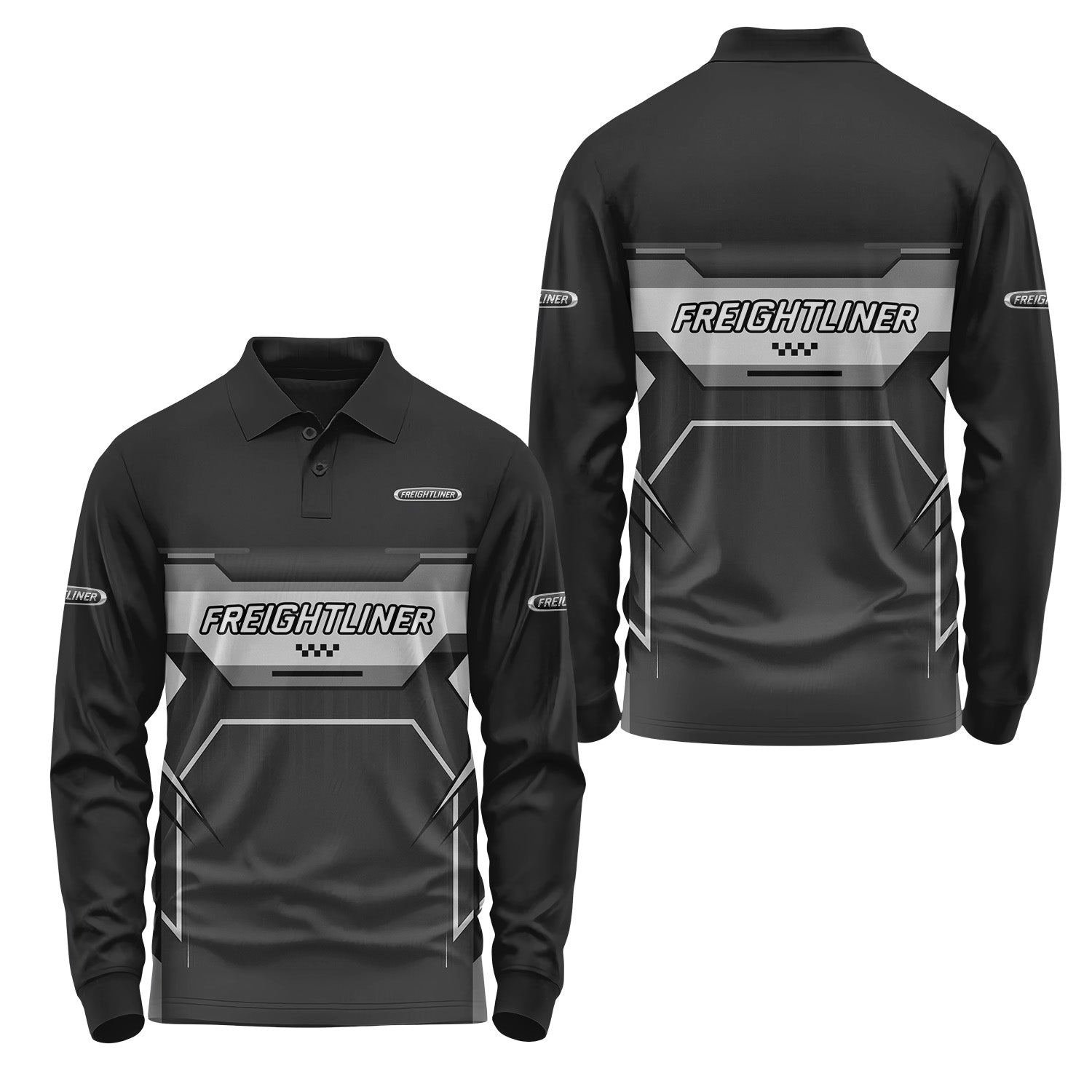 Freightliner Long Sleeve Polo USPL1672