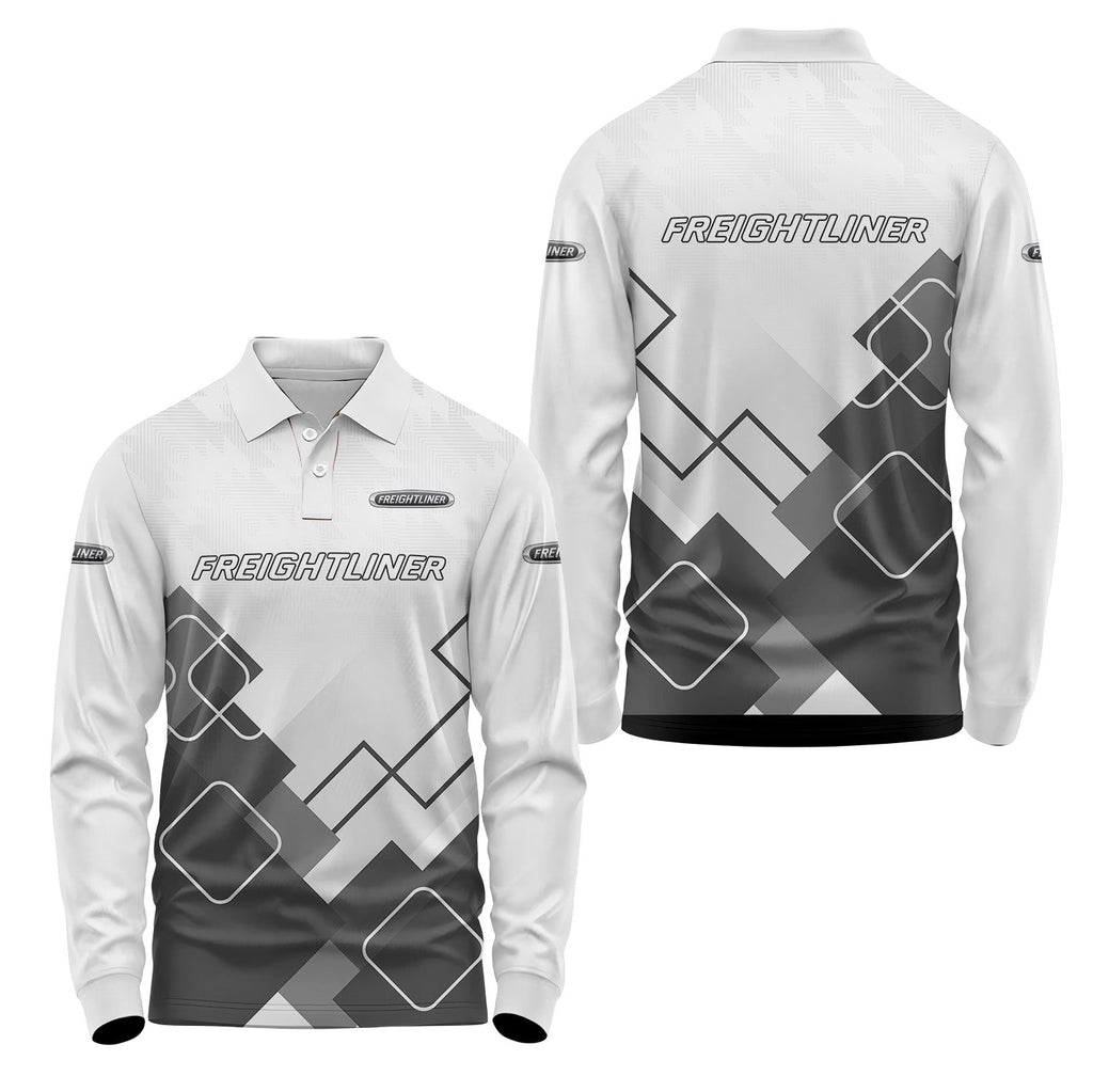 Freightliner Long Sleeve Polo USPL1665
