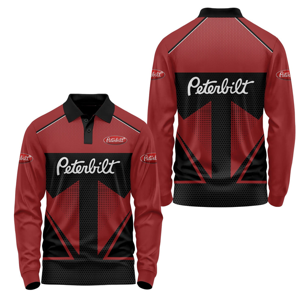 Peterbilt Long Sleeve Polo USPL1740