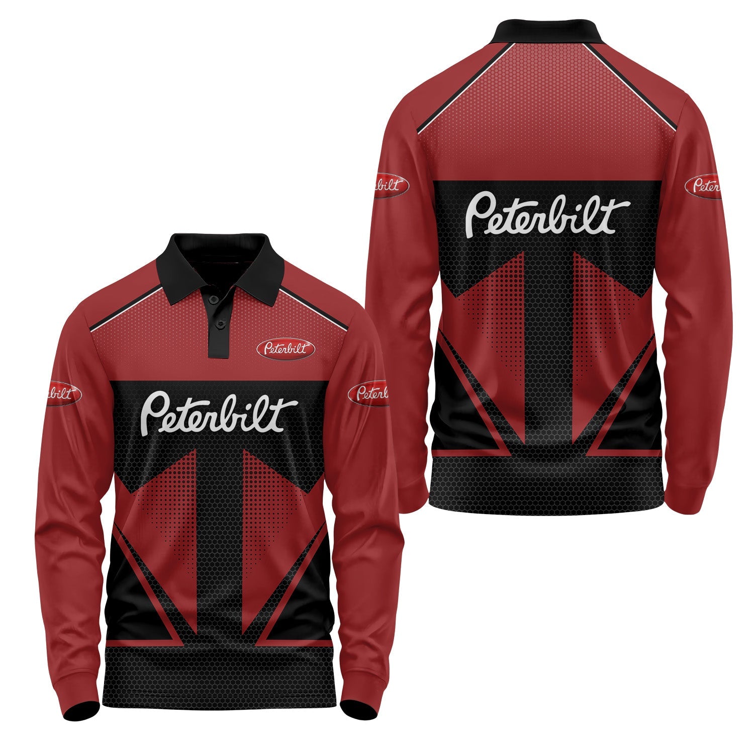 Peterbilt Long Sleeve Polo USPL1740
