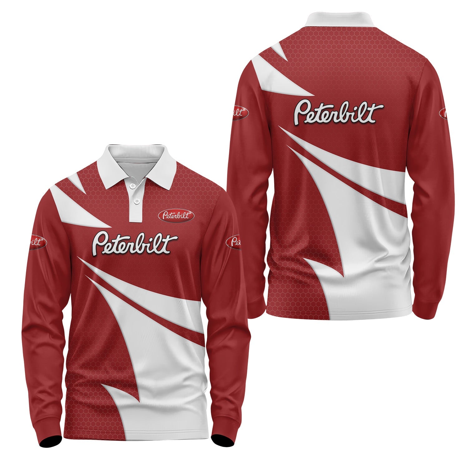 Peterbilt Long Sleeve Polo USPL1744
