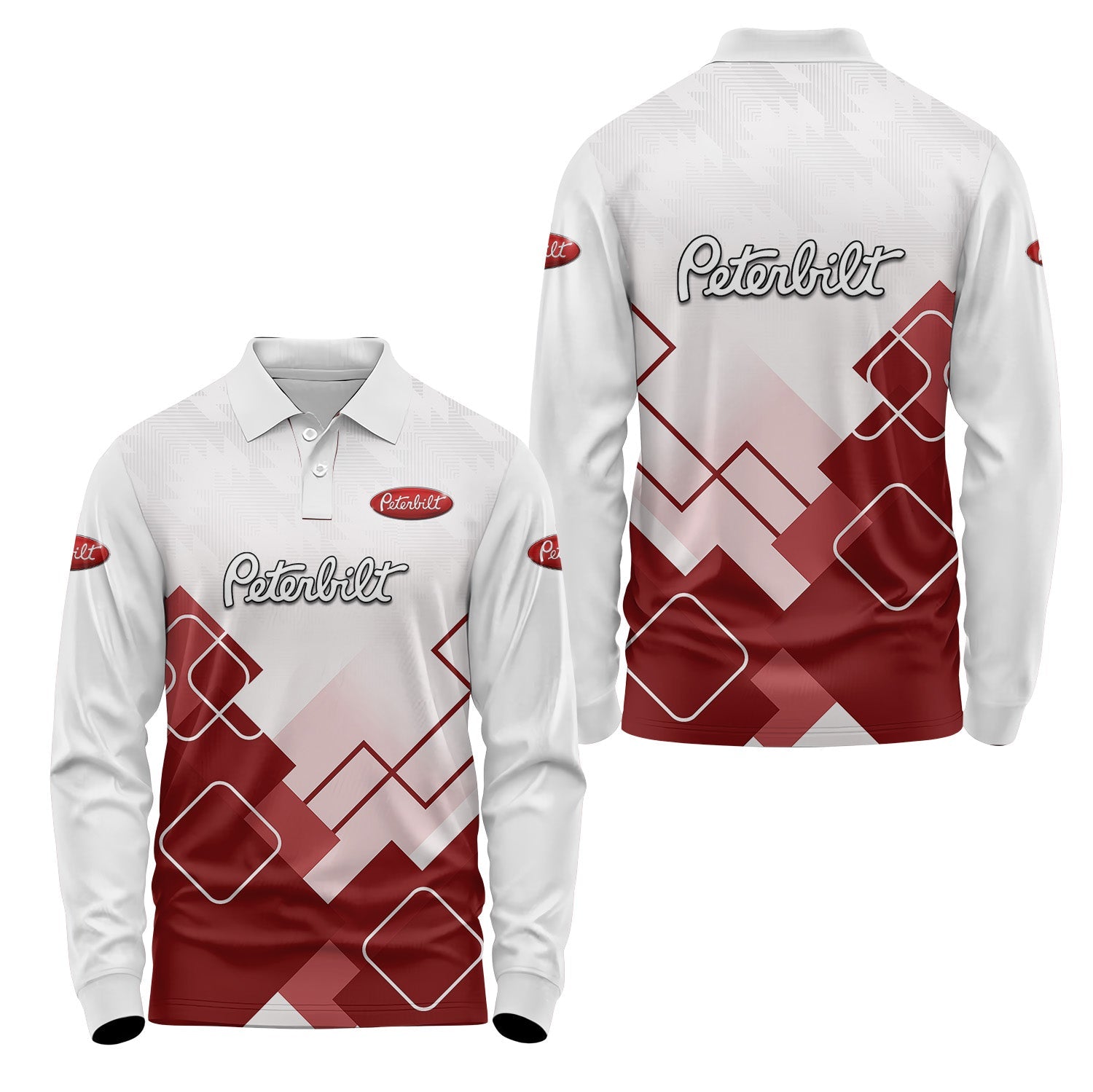 Peterbilt Long Sleeve Polo USPL1745