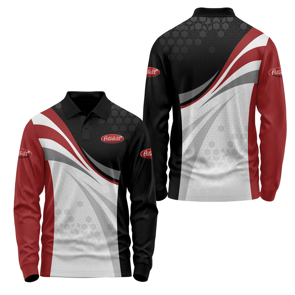 Peterbilt Long Sleeve Polo USPL1746
