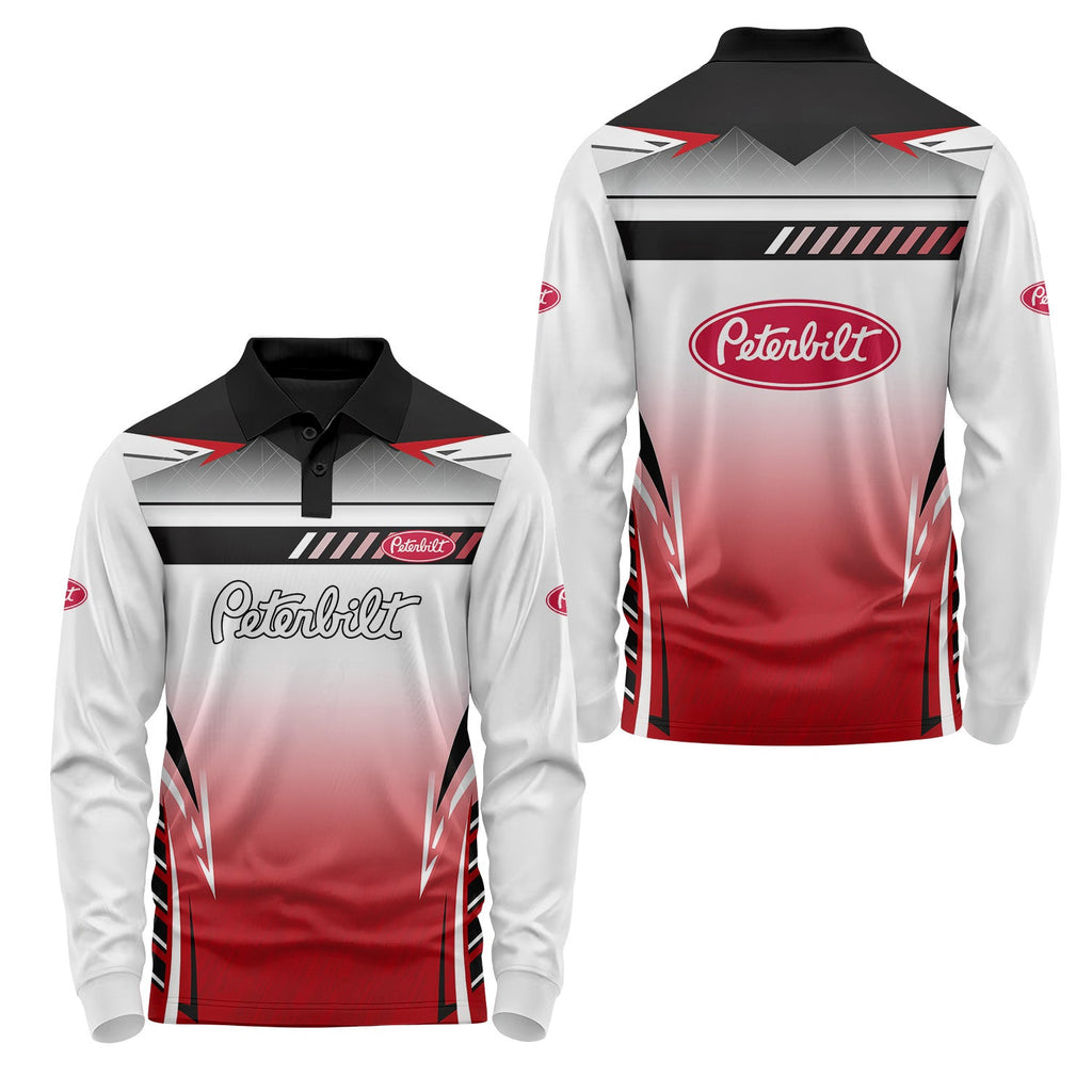Peterbilt Long Sleeve Polo USPL1742