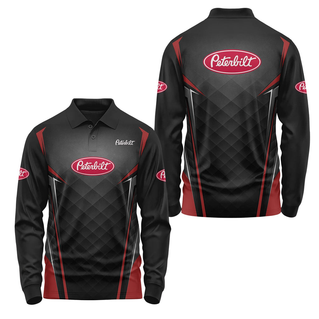Peterbilt Long Sleeve Polo USPL1739
