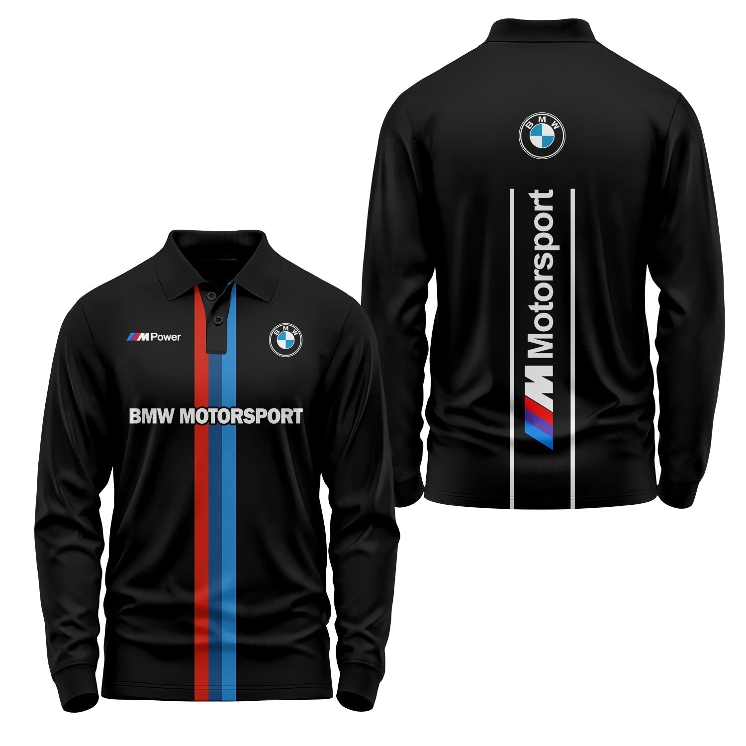 BMW Long Sleeve Polo USPL582