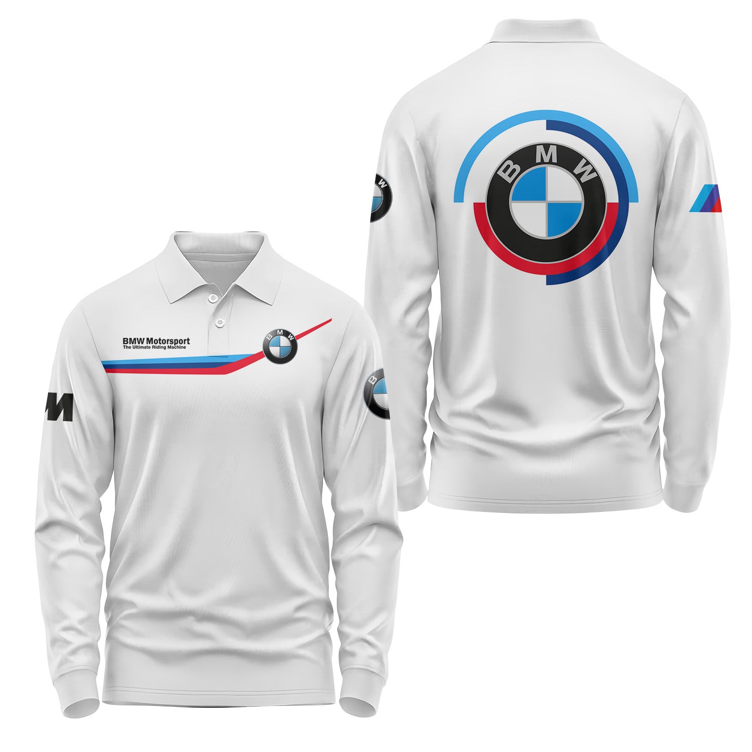 BMW Long Sleeve Polo USPL554