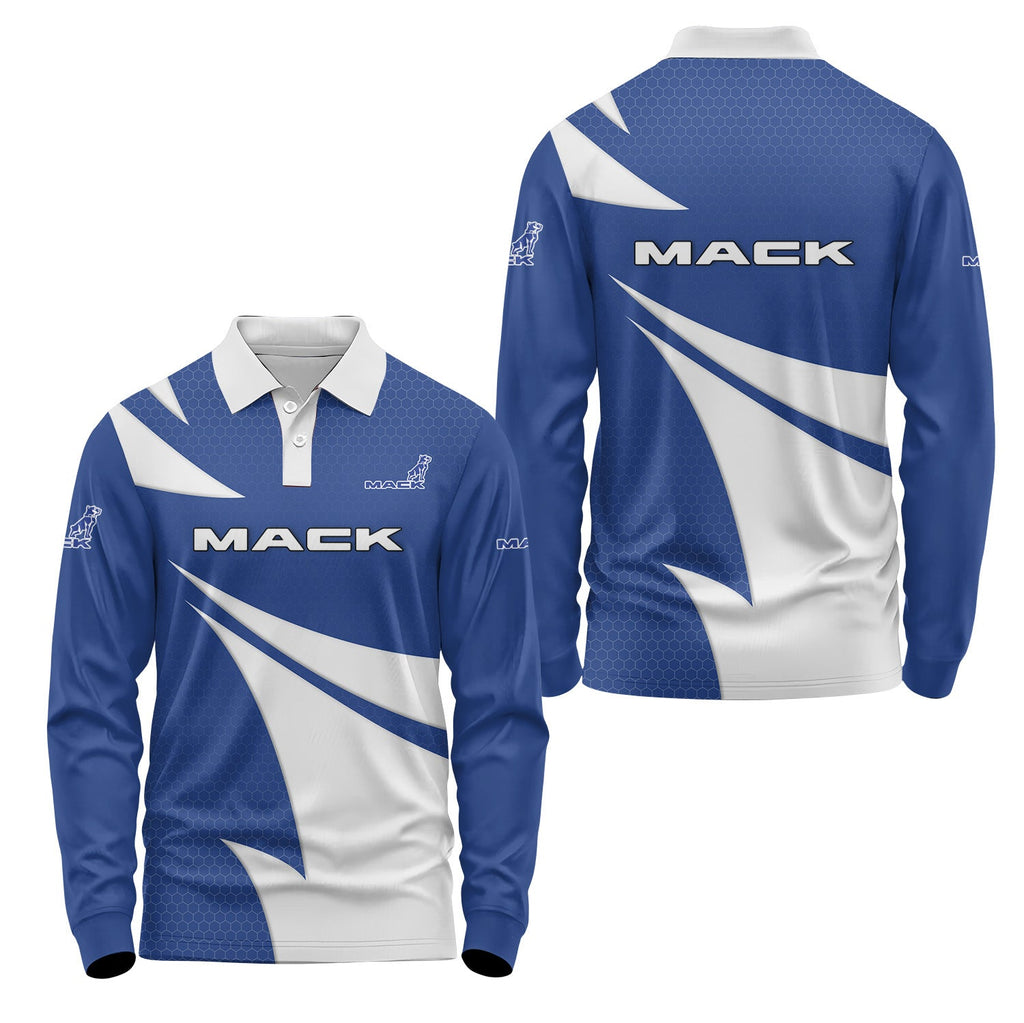 Mack Trucks Long Sleeve Polo USPL1842