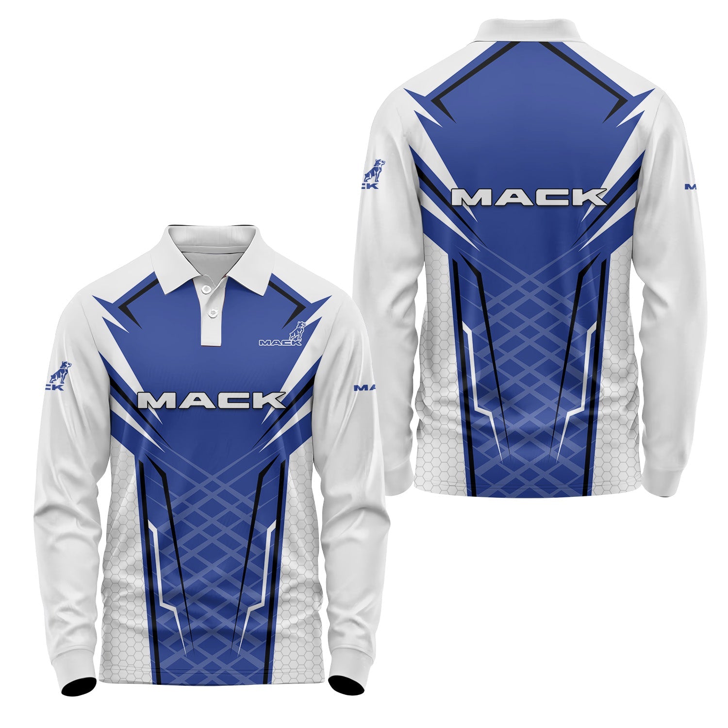 Mack Trucks Long Sleeve Polo USPL1841