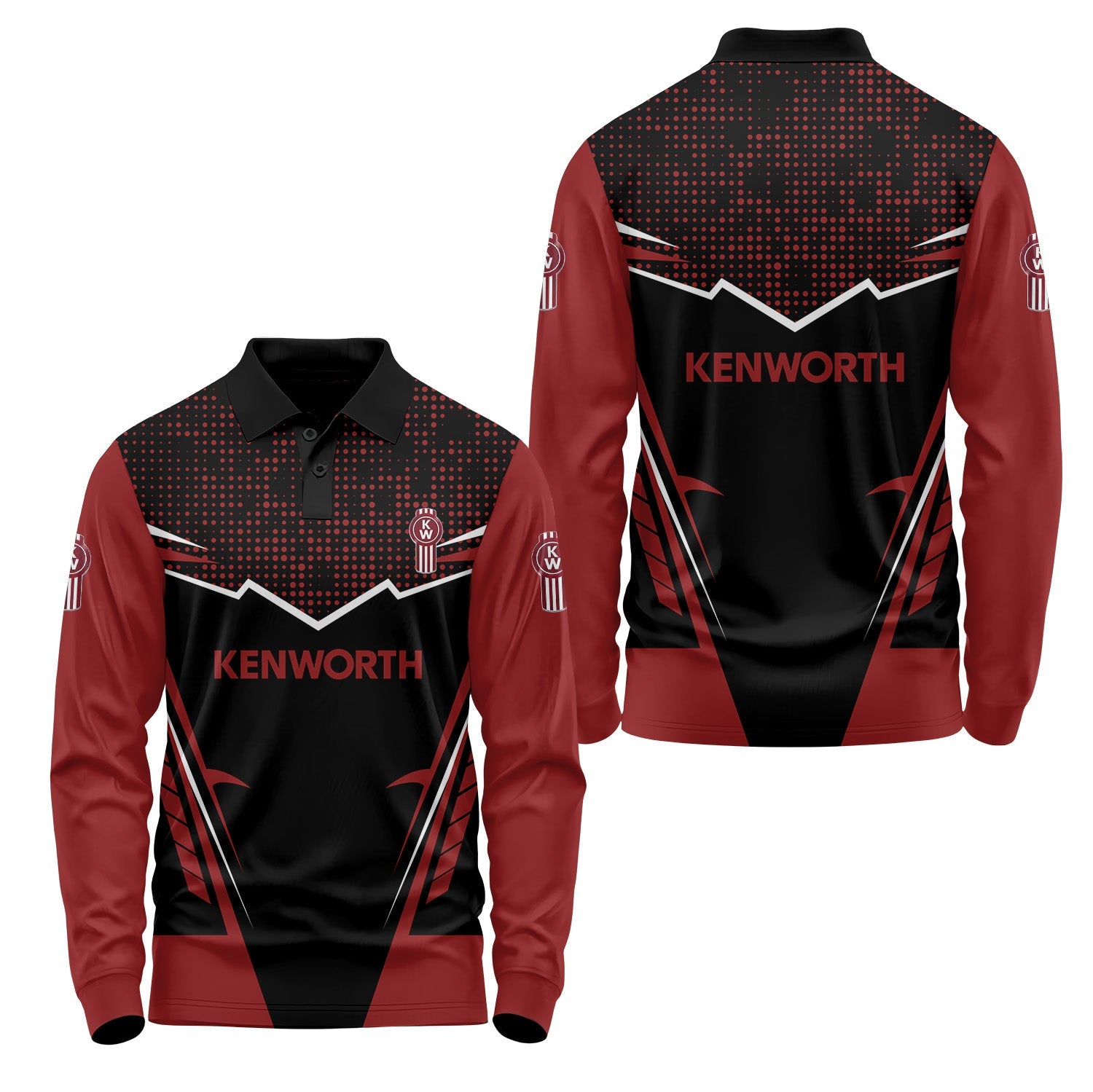 Kenworth Long Sleeve Polo USPL1797