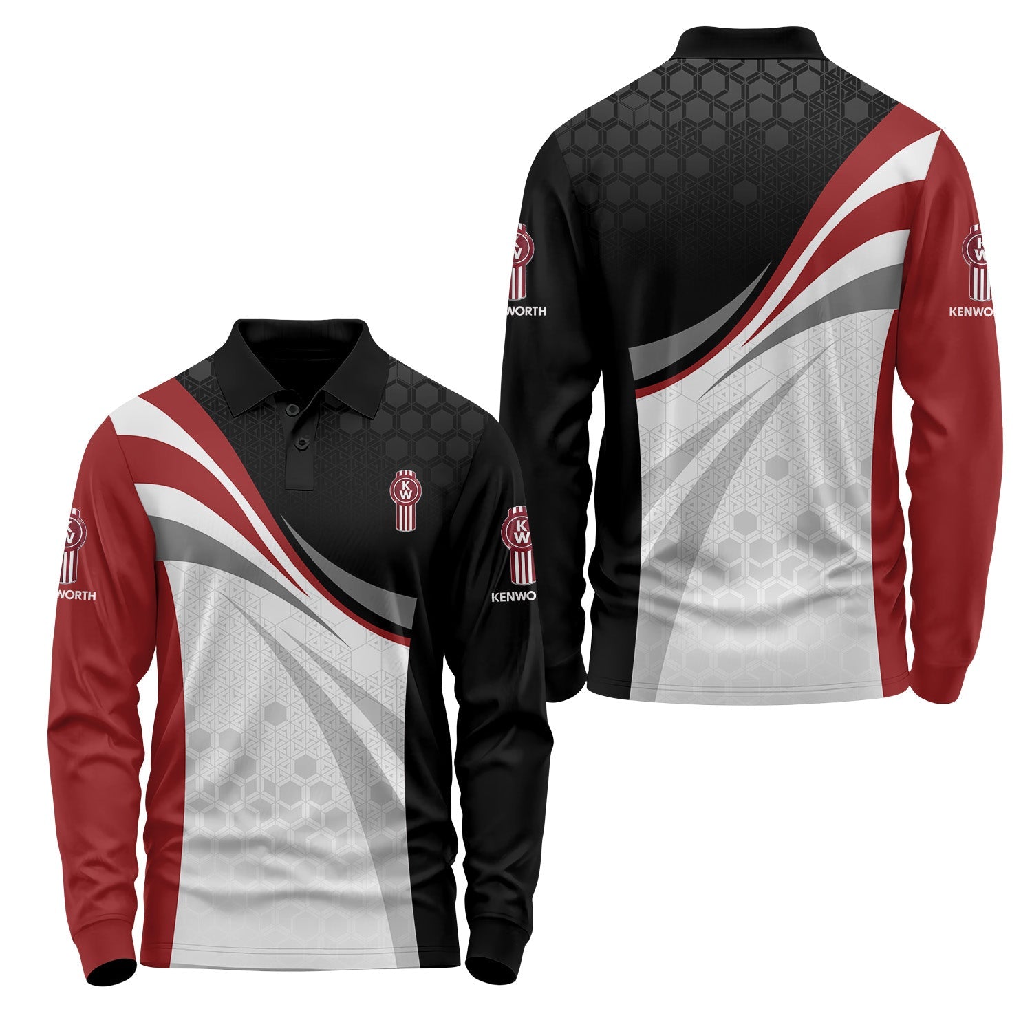 Kenworth Long Sleeve Polo USPL1796