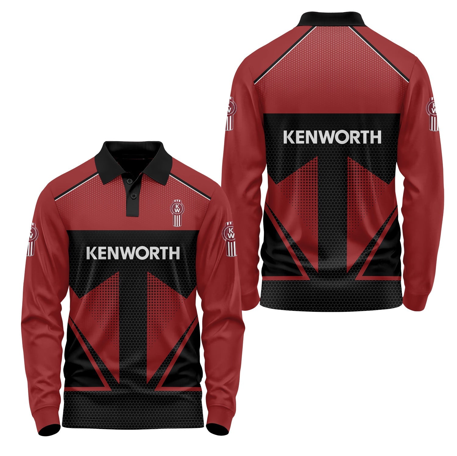 Kenworth Long Sleeve Polo USPL1791