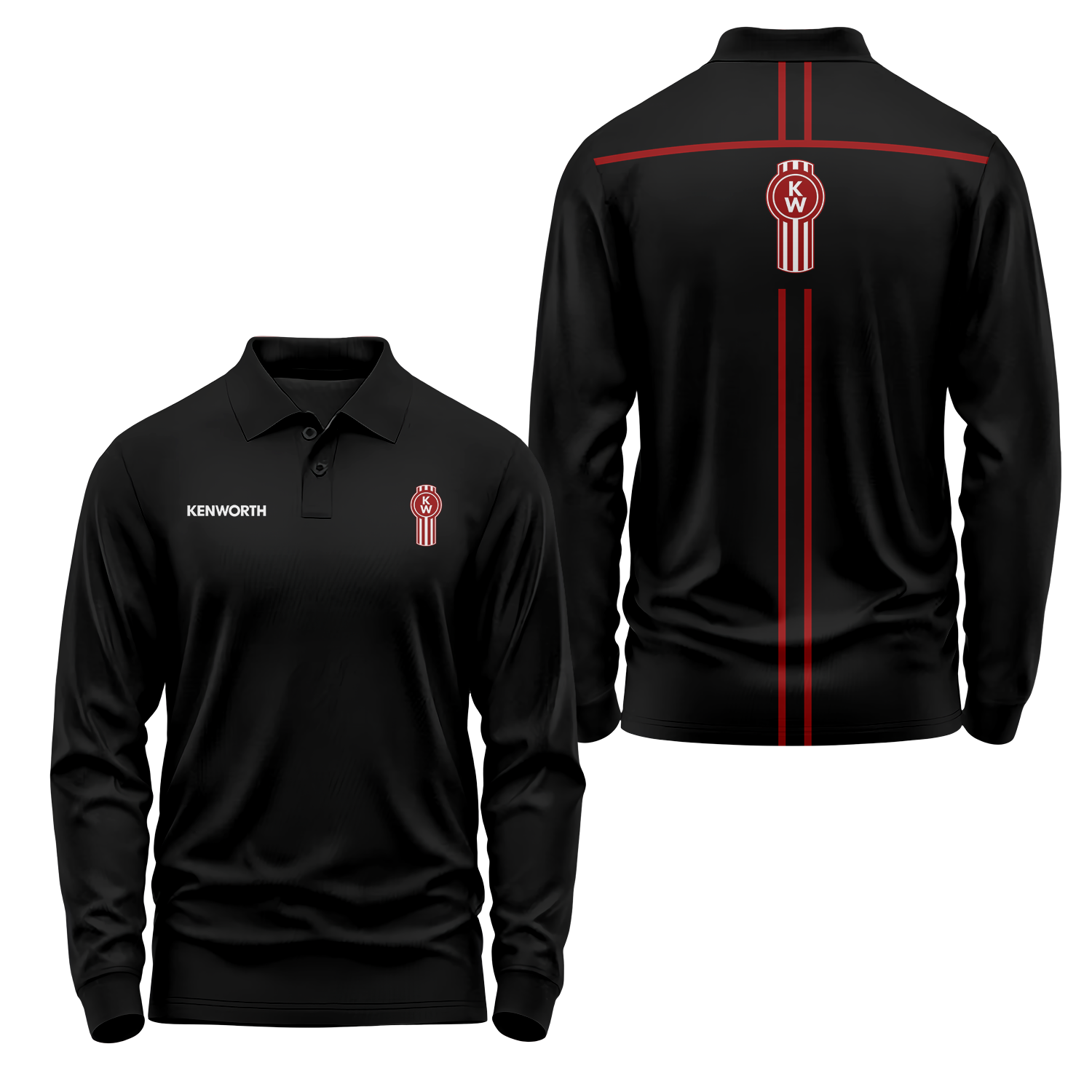 Kenworth Long Sleeve Polo USPL1775