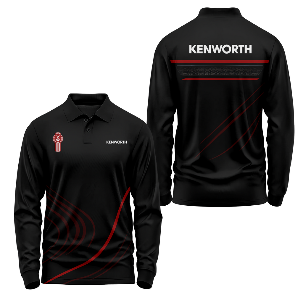 Kenworth Long Sleeve Polo USPL1774