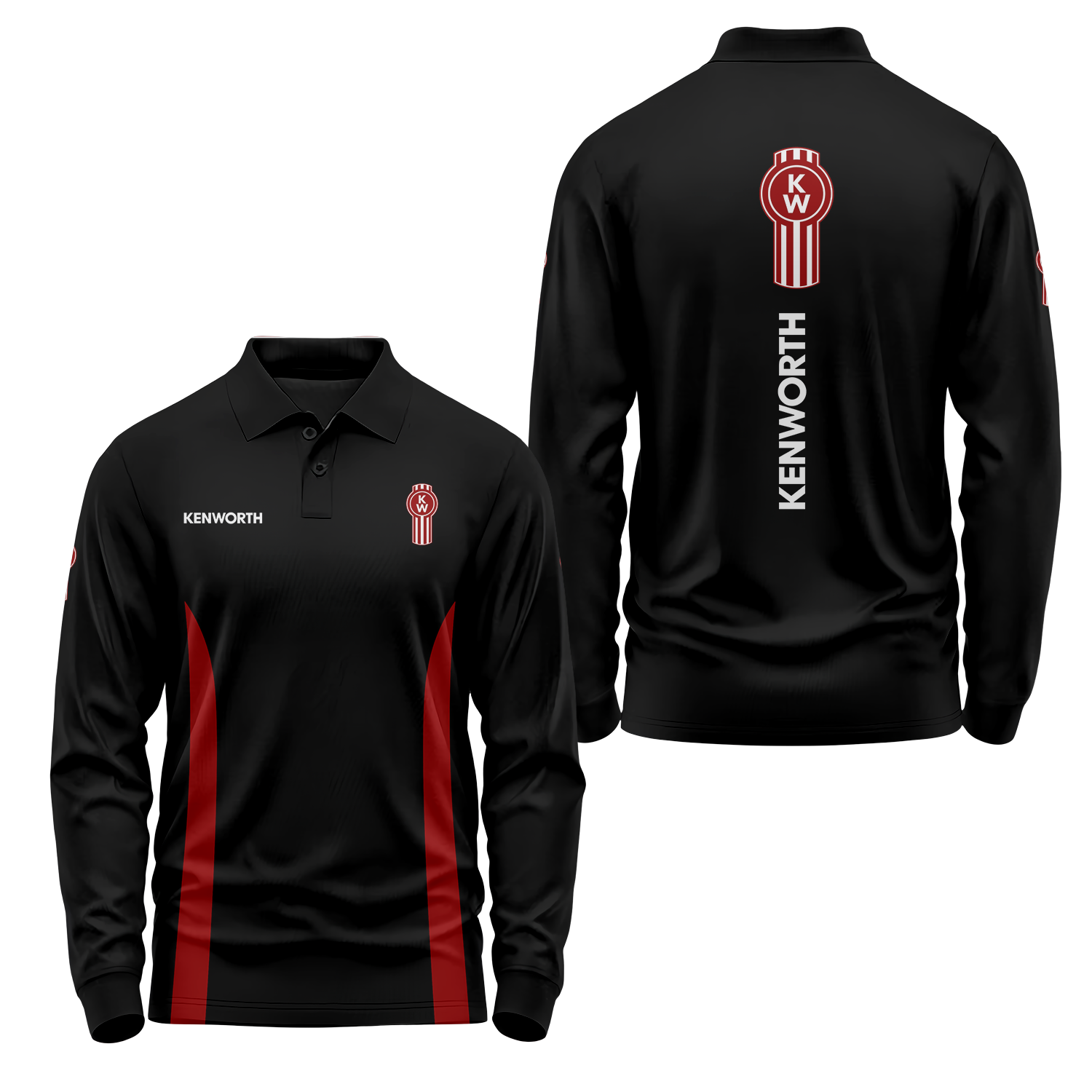 Kenworth Long Sleeve Polo USPL1778