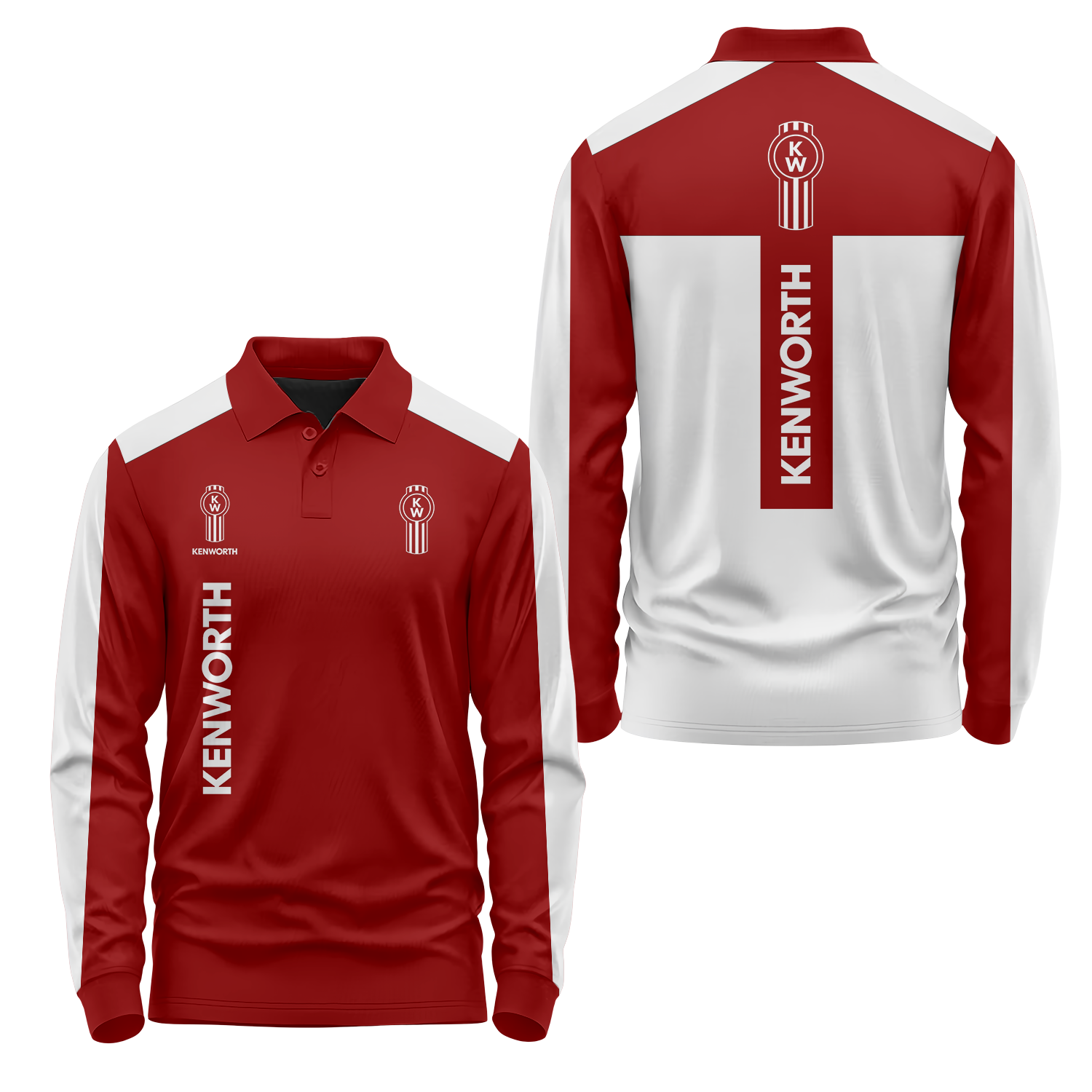 Kenworth Long Sleeve Polo USPL1777