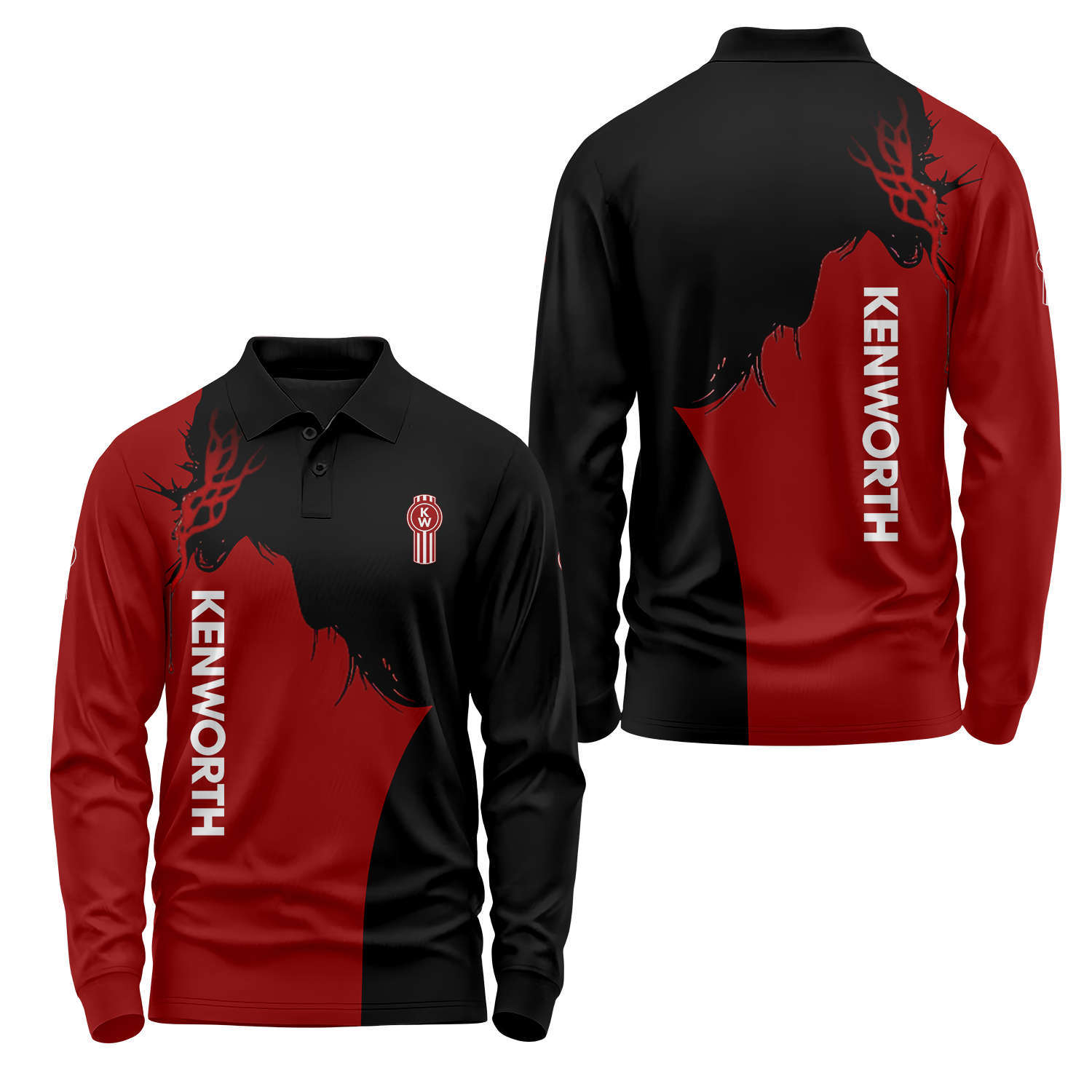 Kenworth Long Sleeve Polo USPL1776