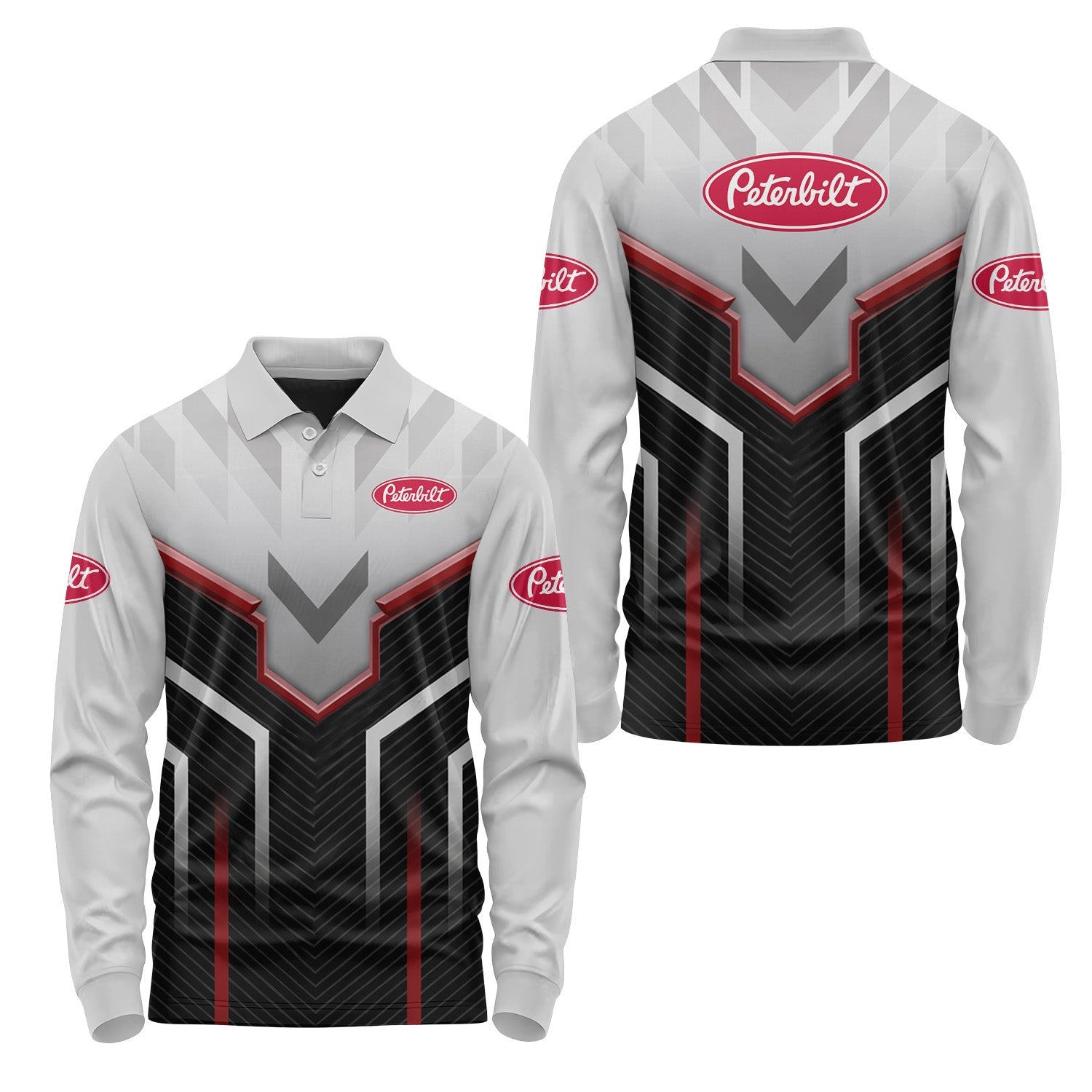 Peterbilt Long Sleeve Polo USPL1750