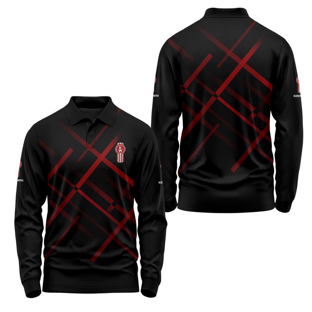Kenworth Long Sleeve Polo USPL1770