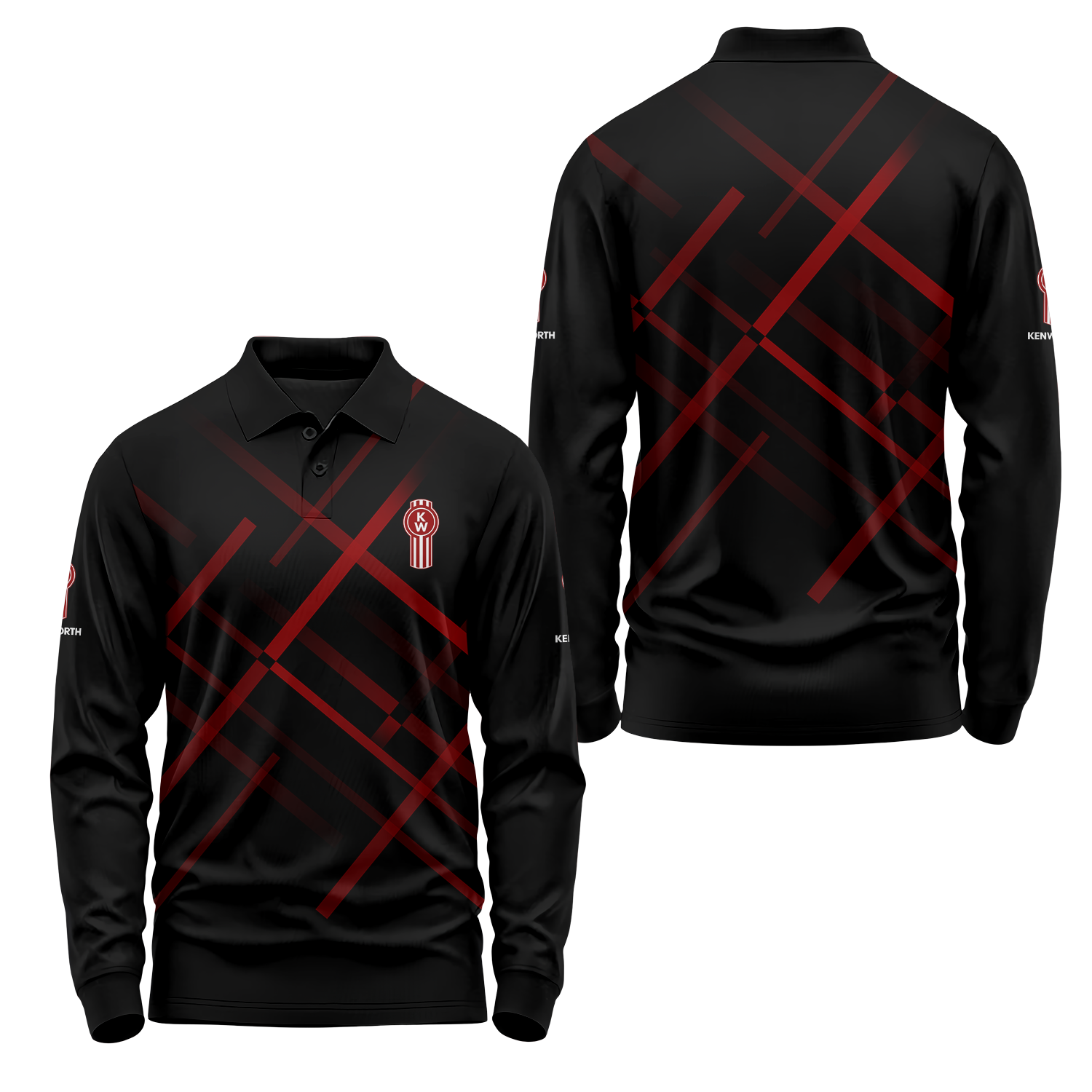 Kenworth Long Sleeve Polo USPL1770