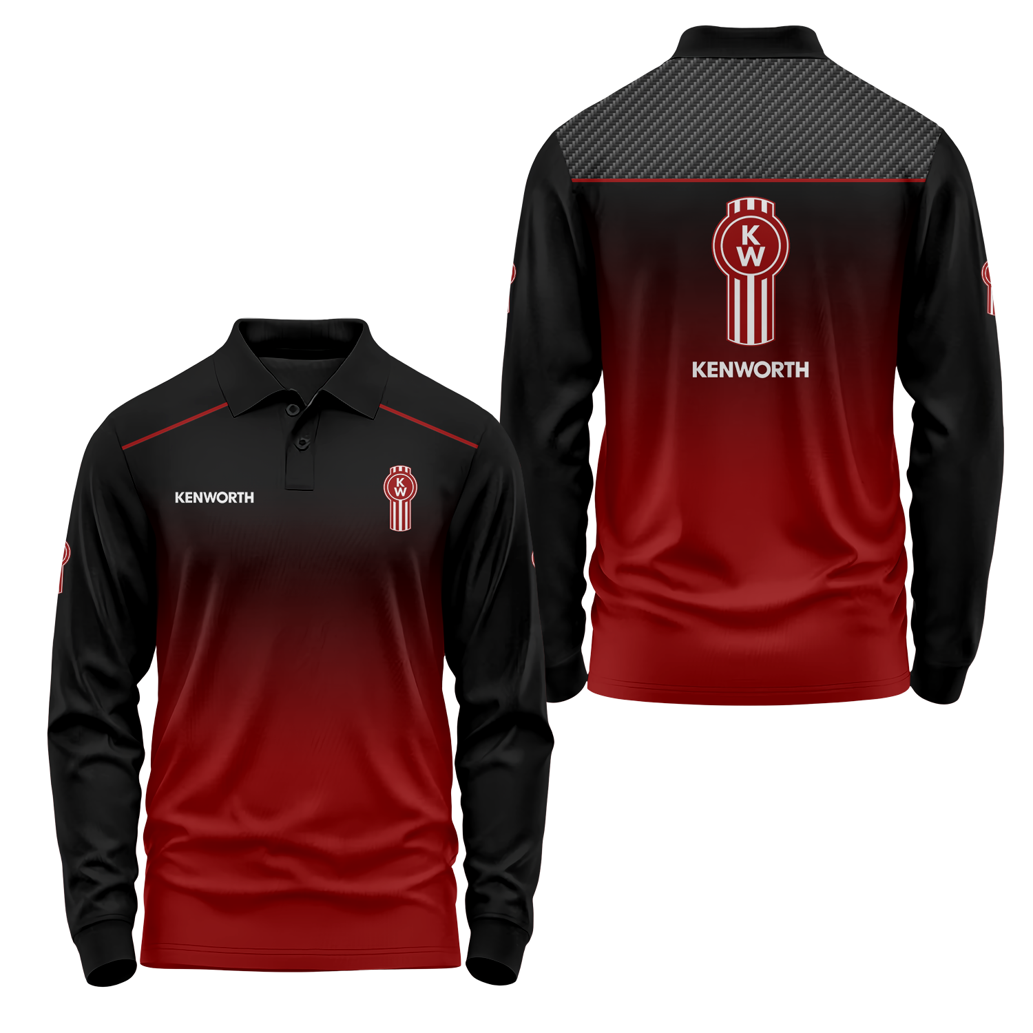 Kenworth Long Sleeve Polo USPL1767