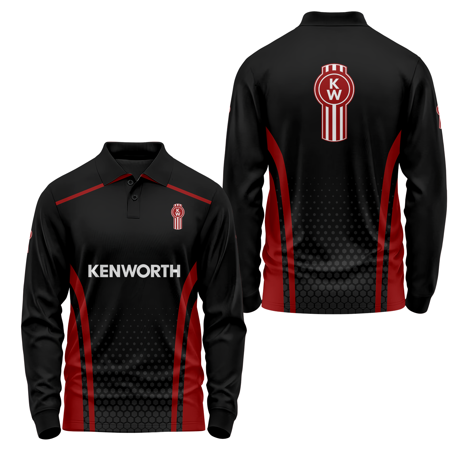 Kenworth Long Sleeve Polo USPL1771