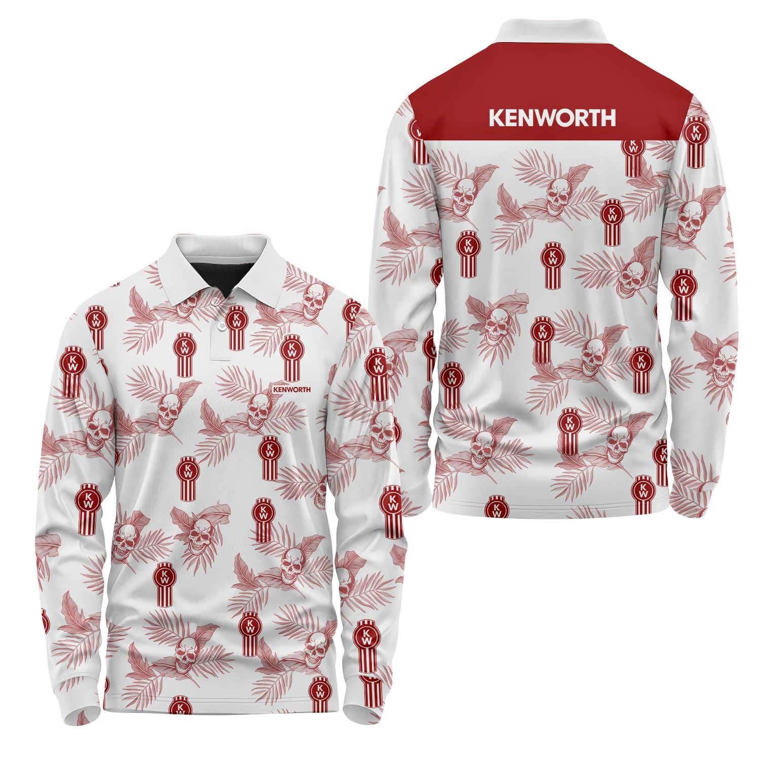 Kenworth Long Sleeve Polo USPL1766
