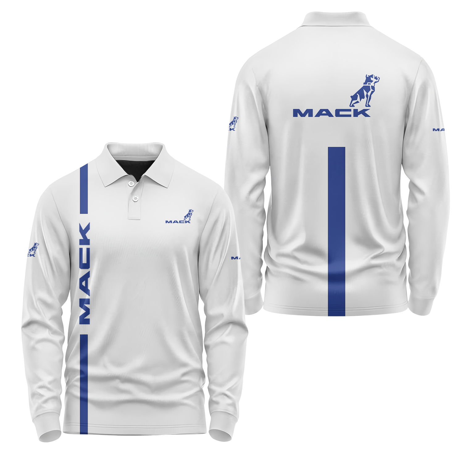 Mack Trucks Long Sleeve Polo USPL1812