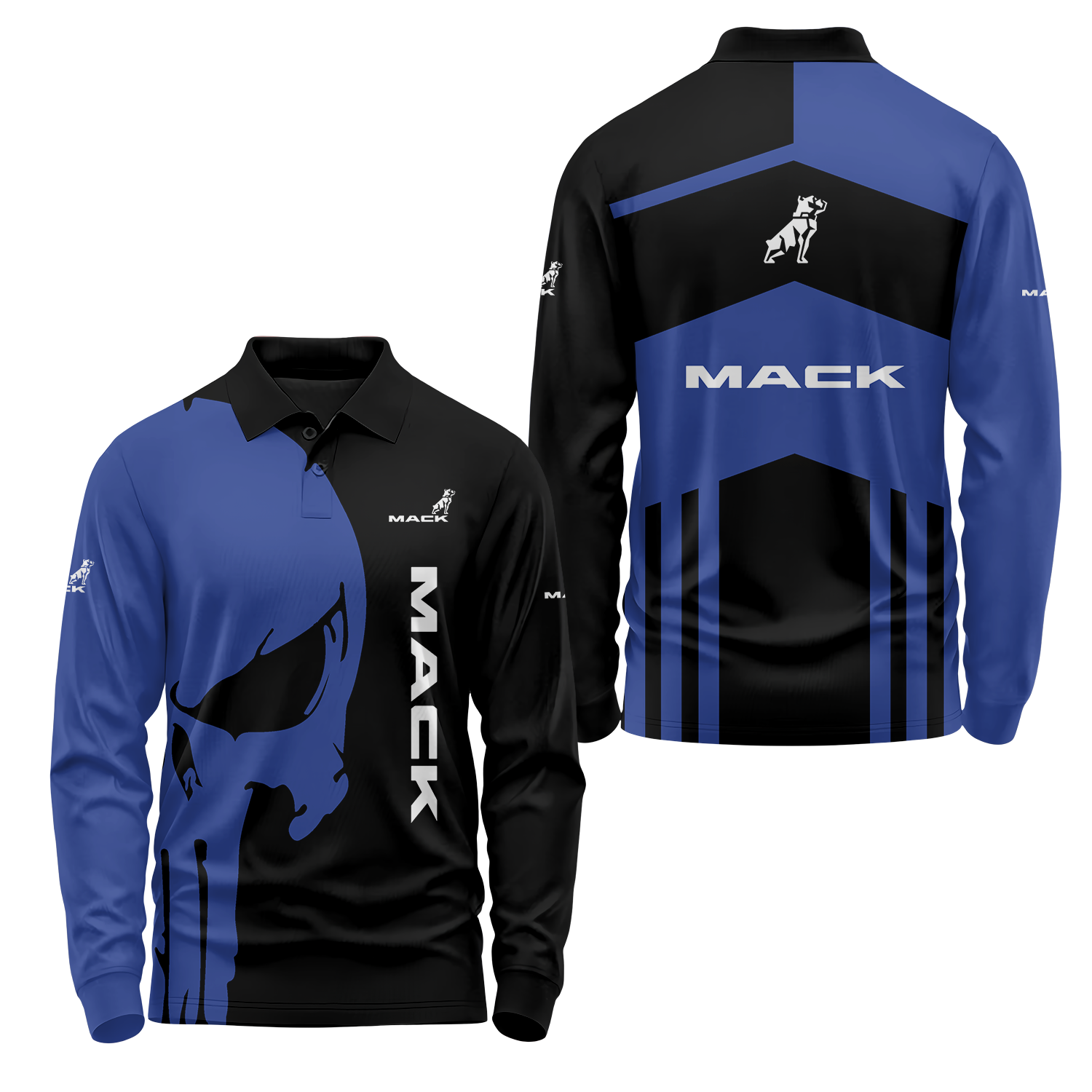 Mack Trucks Long Sleeve Polo USPL1811