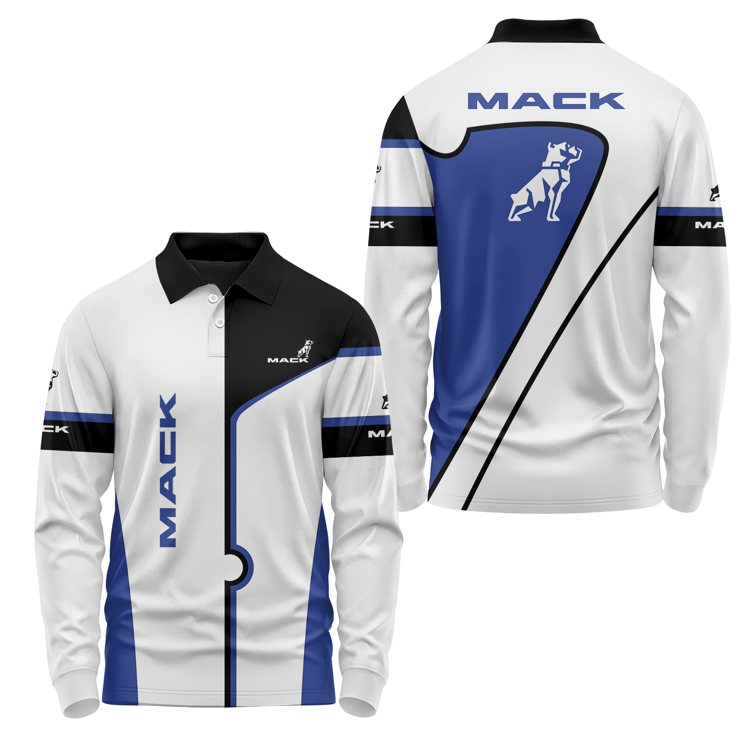 Mack Trucks Long Sleeve Polo USPL1810