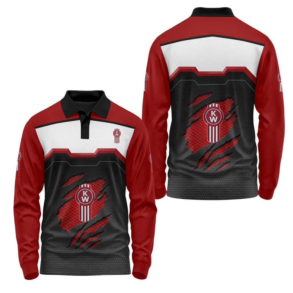 Kenworth Long Sleeve Polo USPL1800