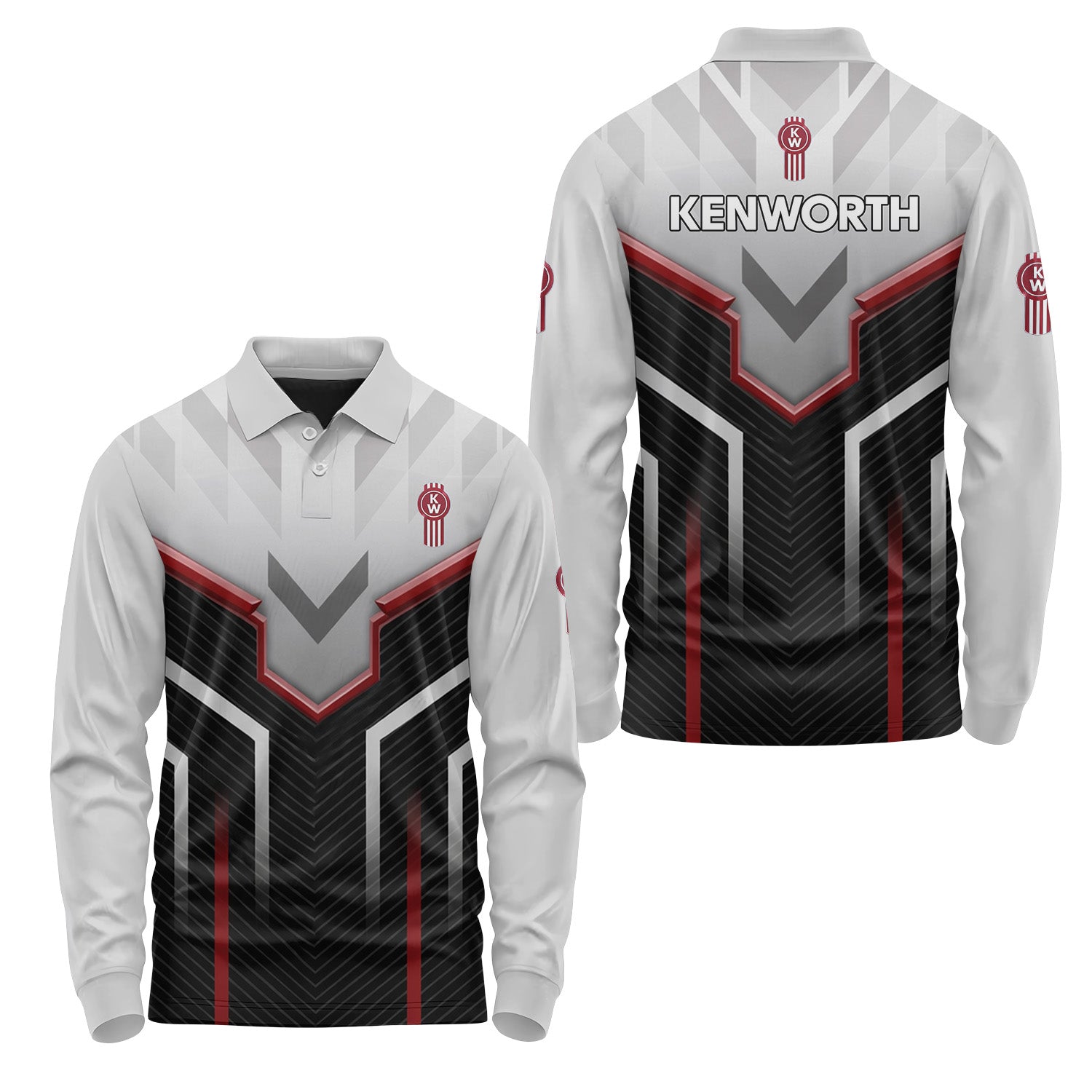 Kenworth Long Sleeve Polo USPL1799