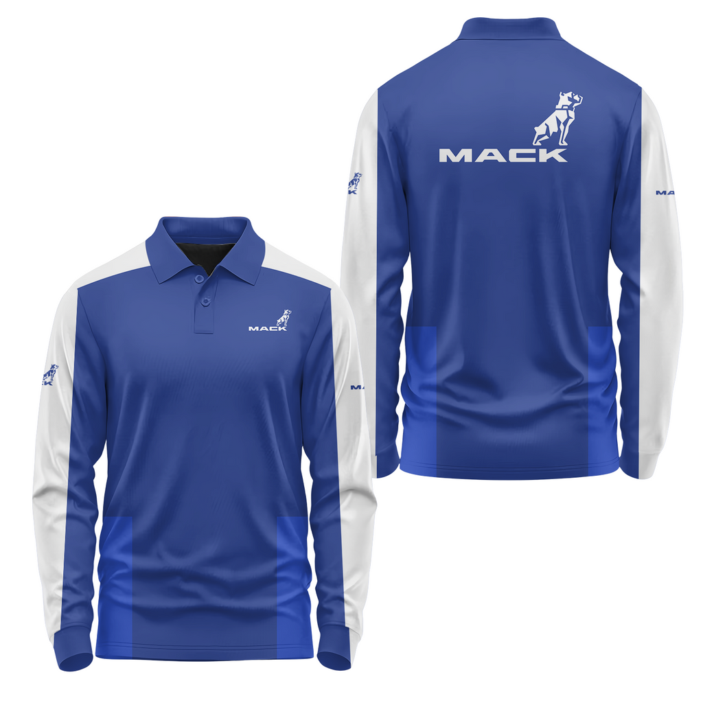 Mack Trucks Long Sleeve Polo USPL1805