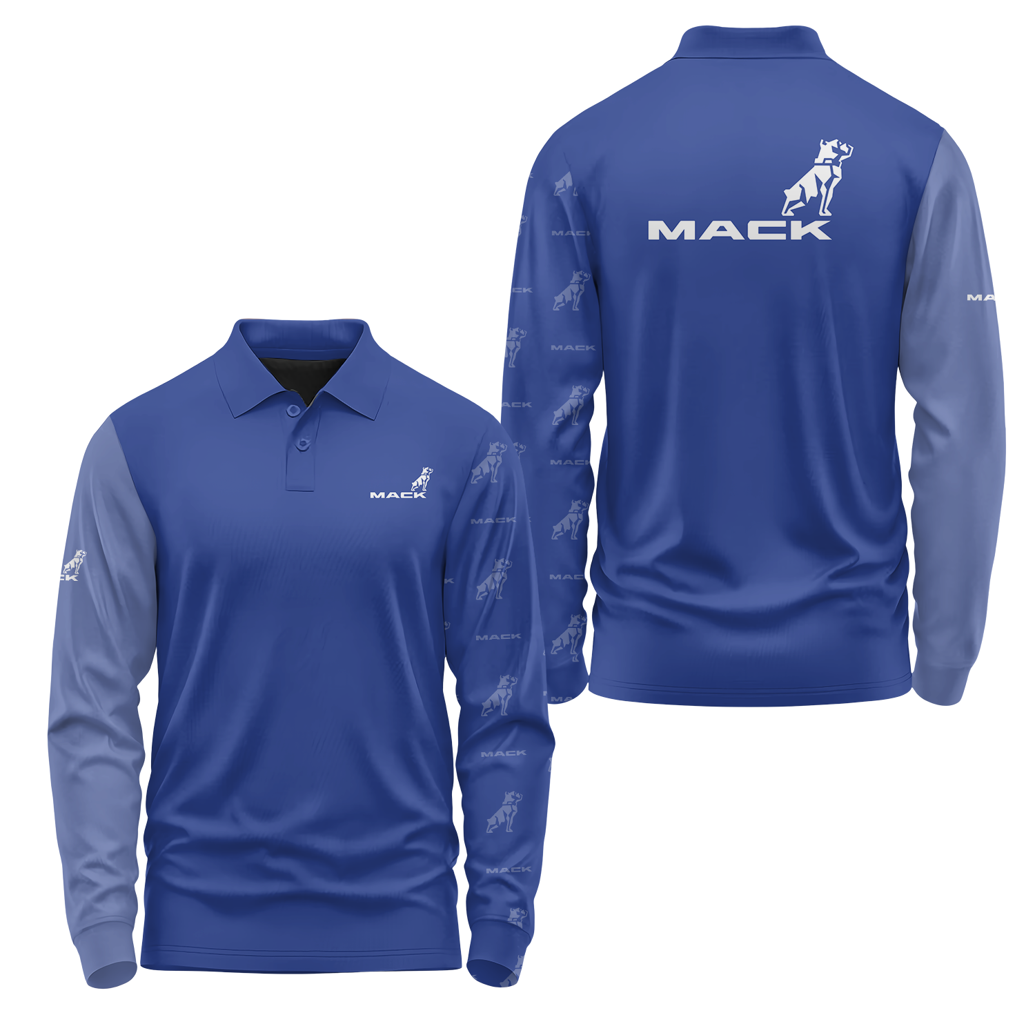 Mack Trucks Long Sleeve Polo USPL1804