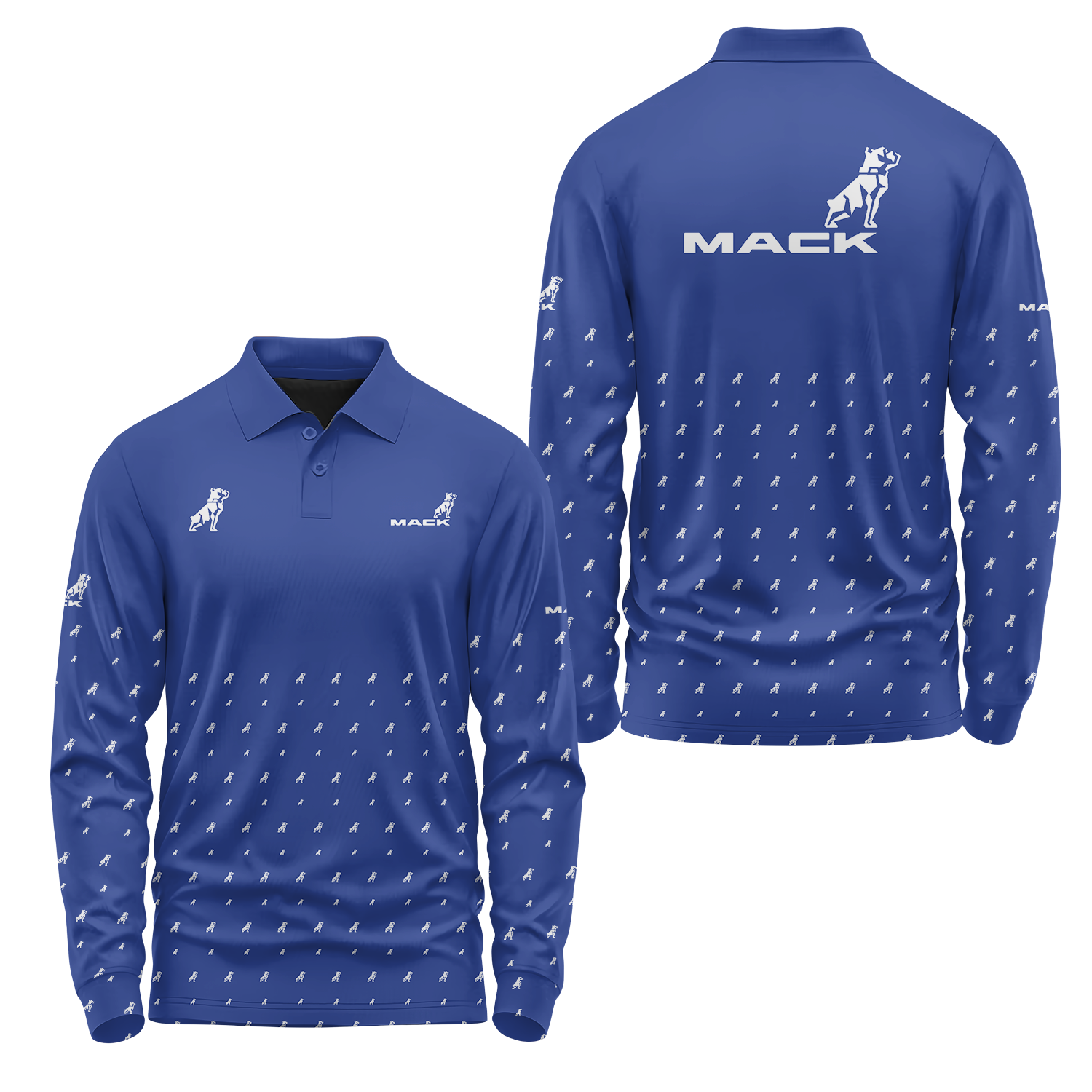 Mack Trucks Long Sleeve Polo USPL1801