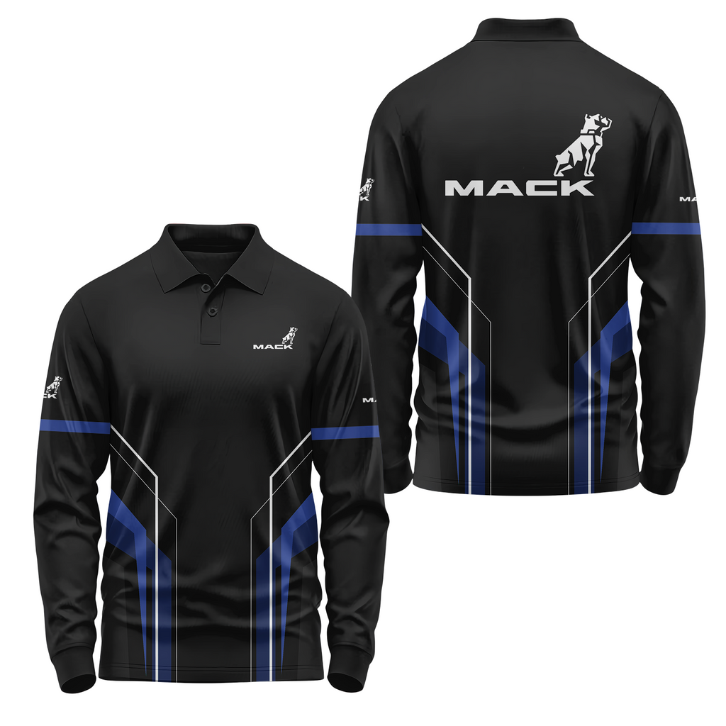 Mack Trucks Long Sleeve Polo USPL1802