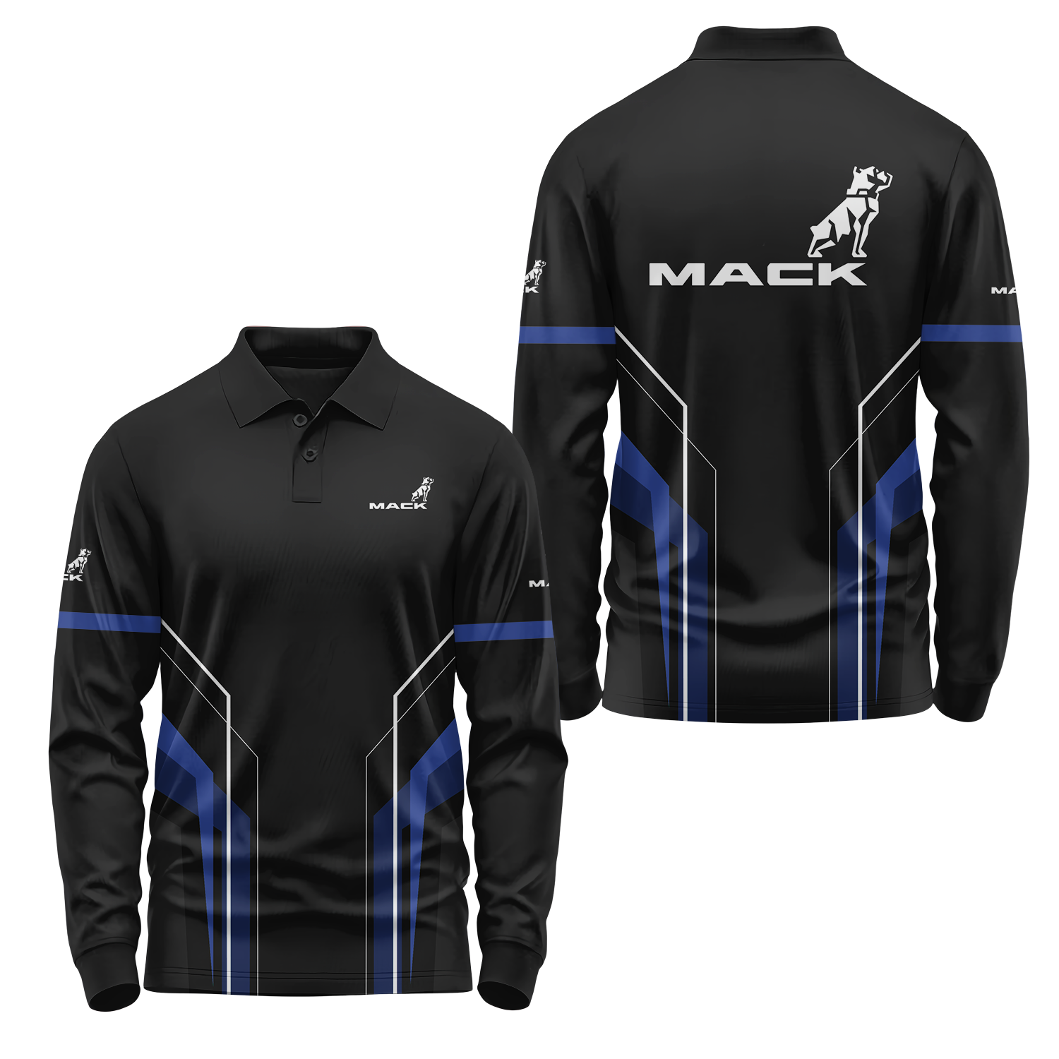 Mack Trucks Long Sleeve Polo USPL1802