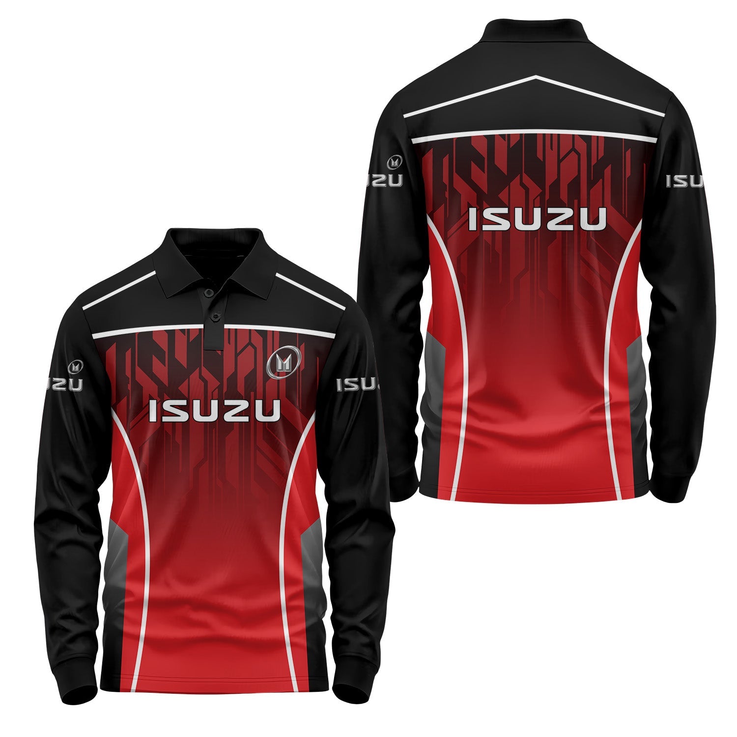 Isuzu Long Sleeve Polo USPL1995